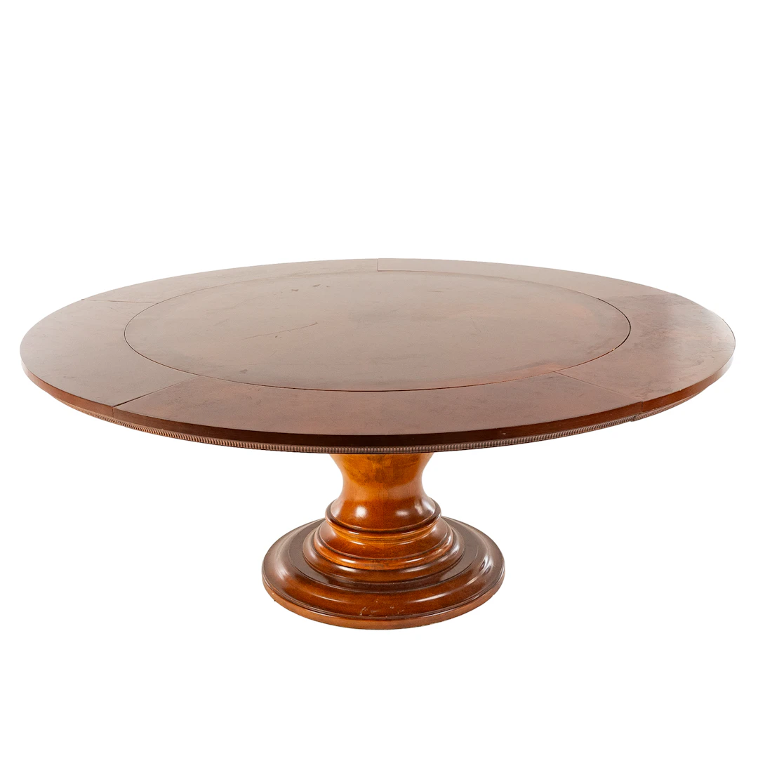 Contemporary Circular Extension Dining Table