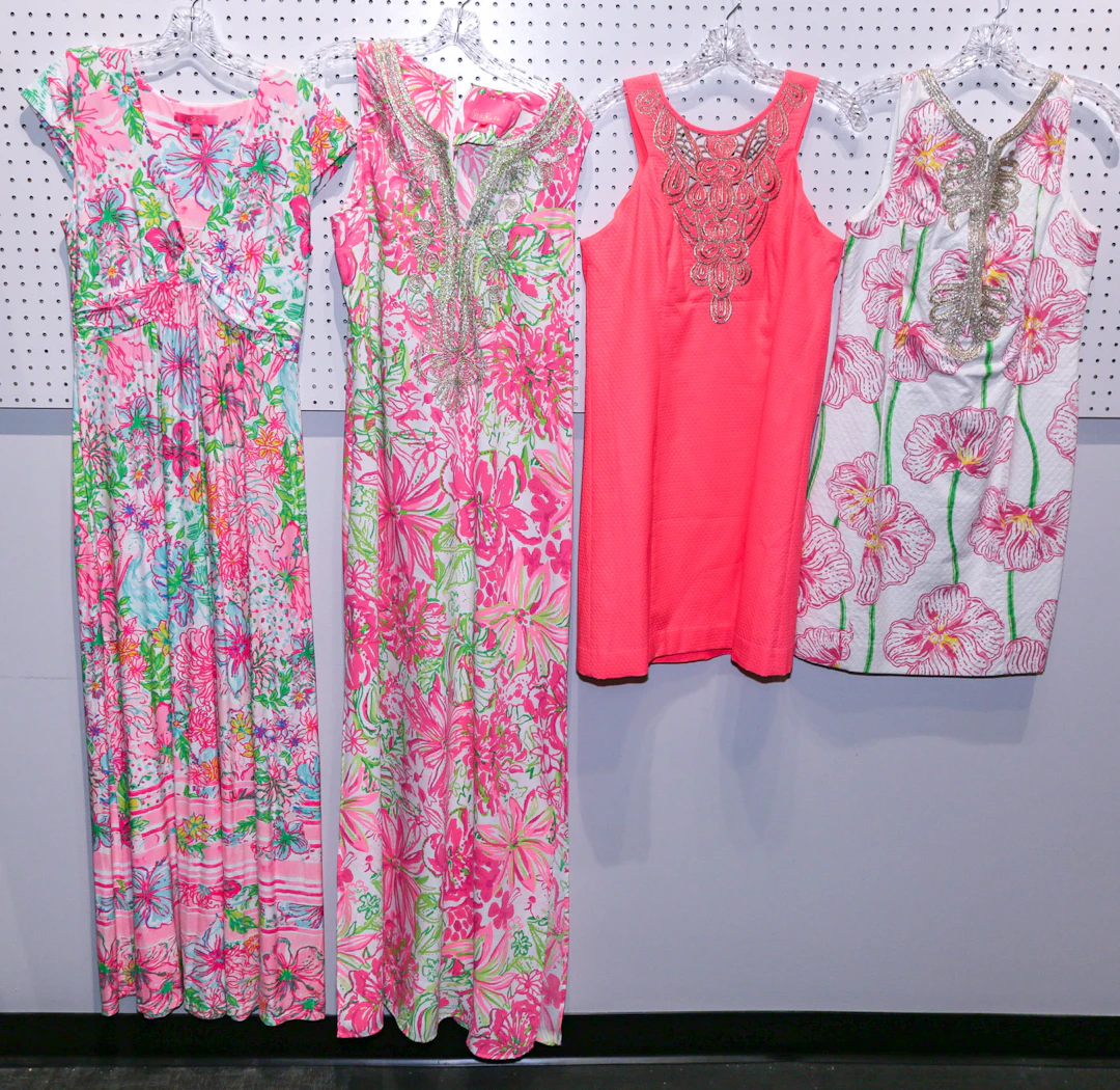 Four Lilly Pulitzer Dresses