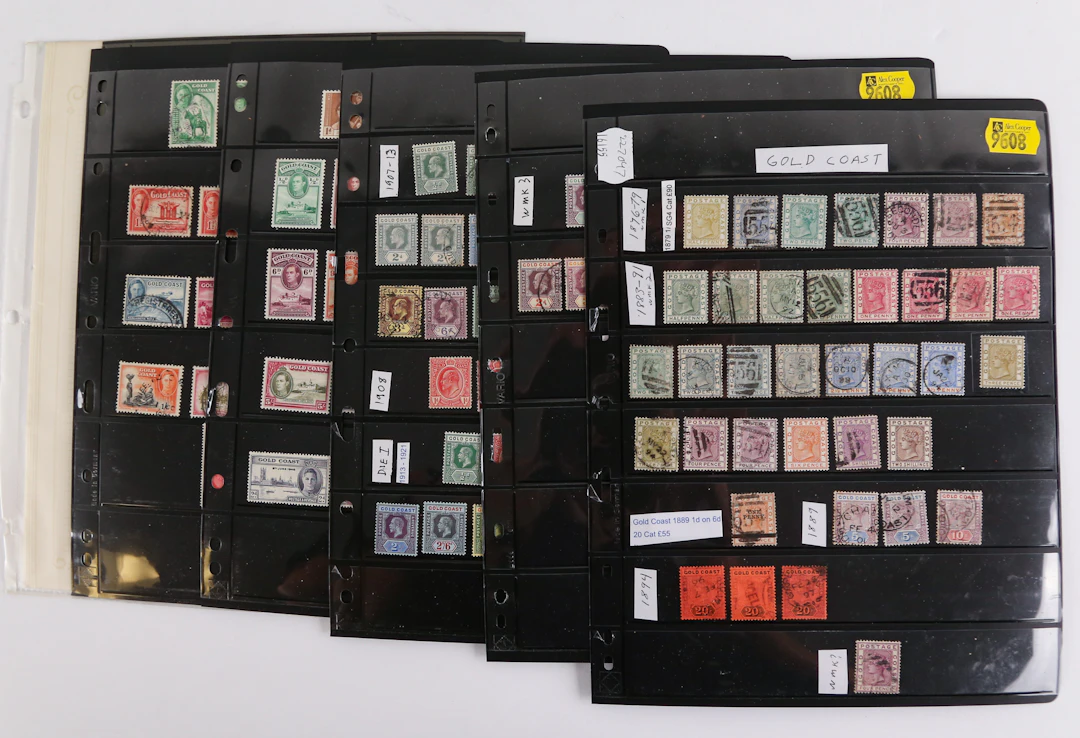 Gold Coast: Postage Stamps, 1876-1953