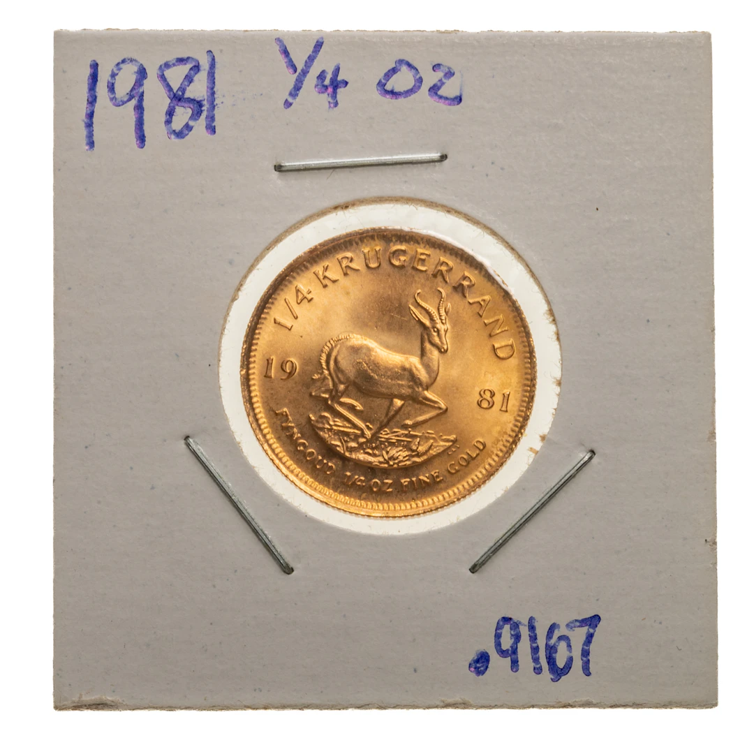 1981 Quarter Ounce Gold Krugerrand