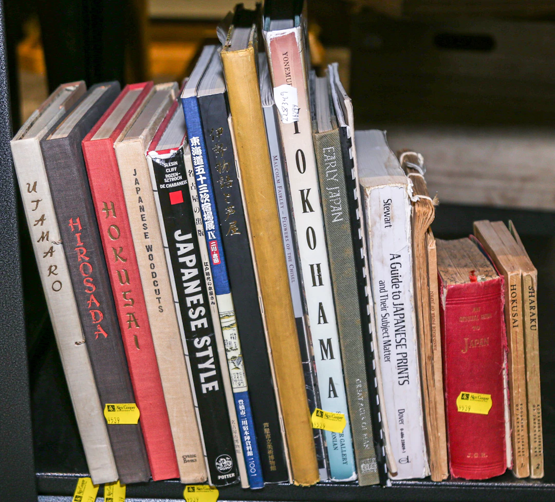 A Selection of Books on Japanese Art