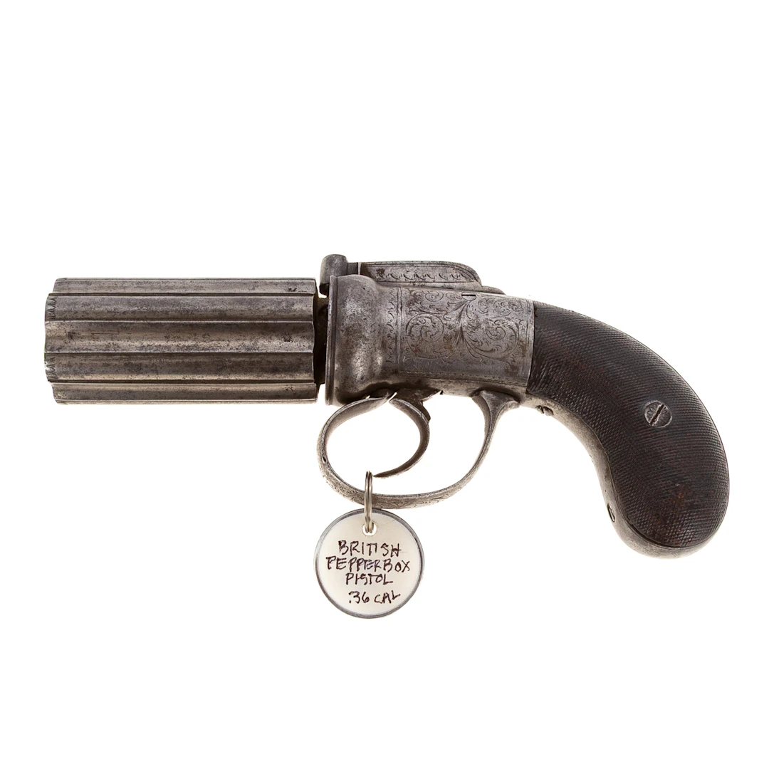 A British Pepperbox Pistol