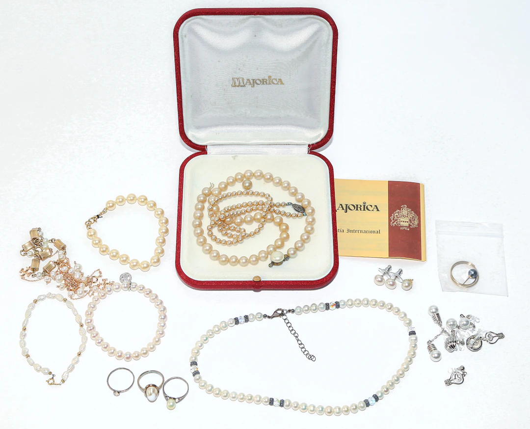 A Group of Cultured Pearl & Faux Pearl Jewelry