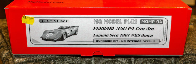 One MG Model Plus 1:12 Ferrari Model Kit