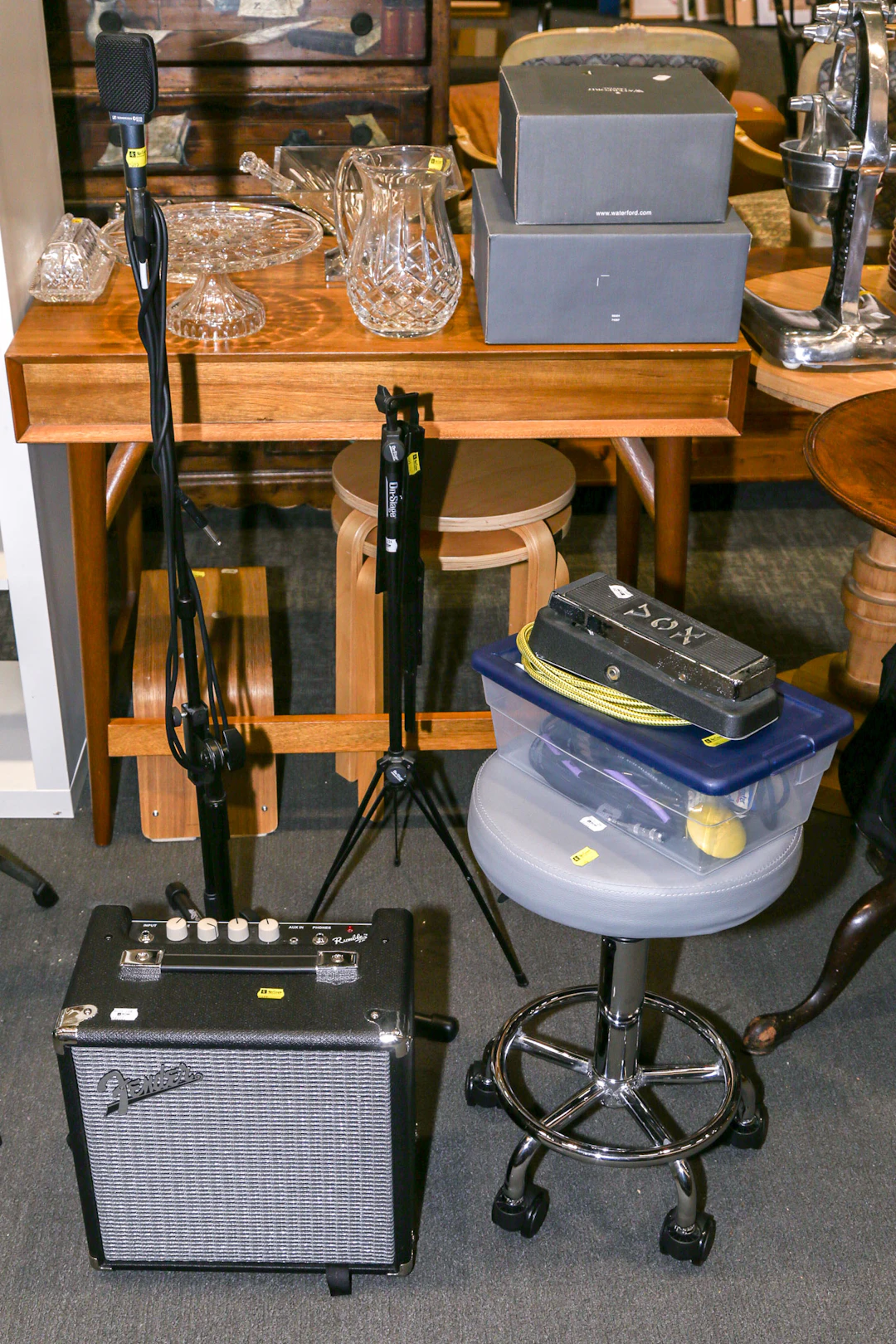 A Group of Musical Performance Accessories