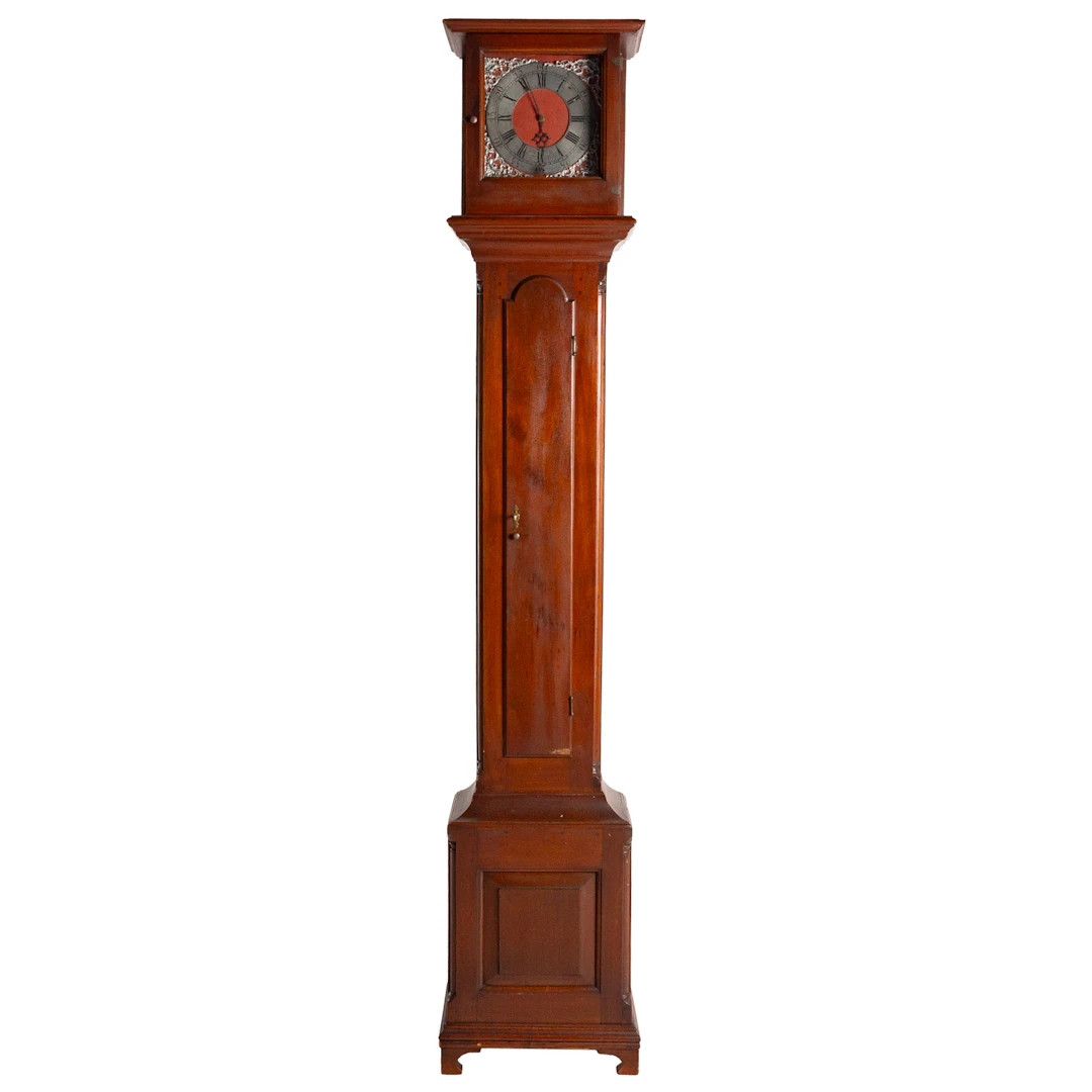 John George Hoff Tall Case Clock, Lancaster, Penn.