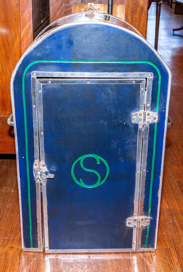 A Mid-Century Modern Equestrian Medicine Cabinet