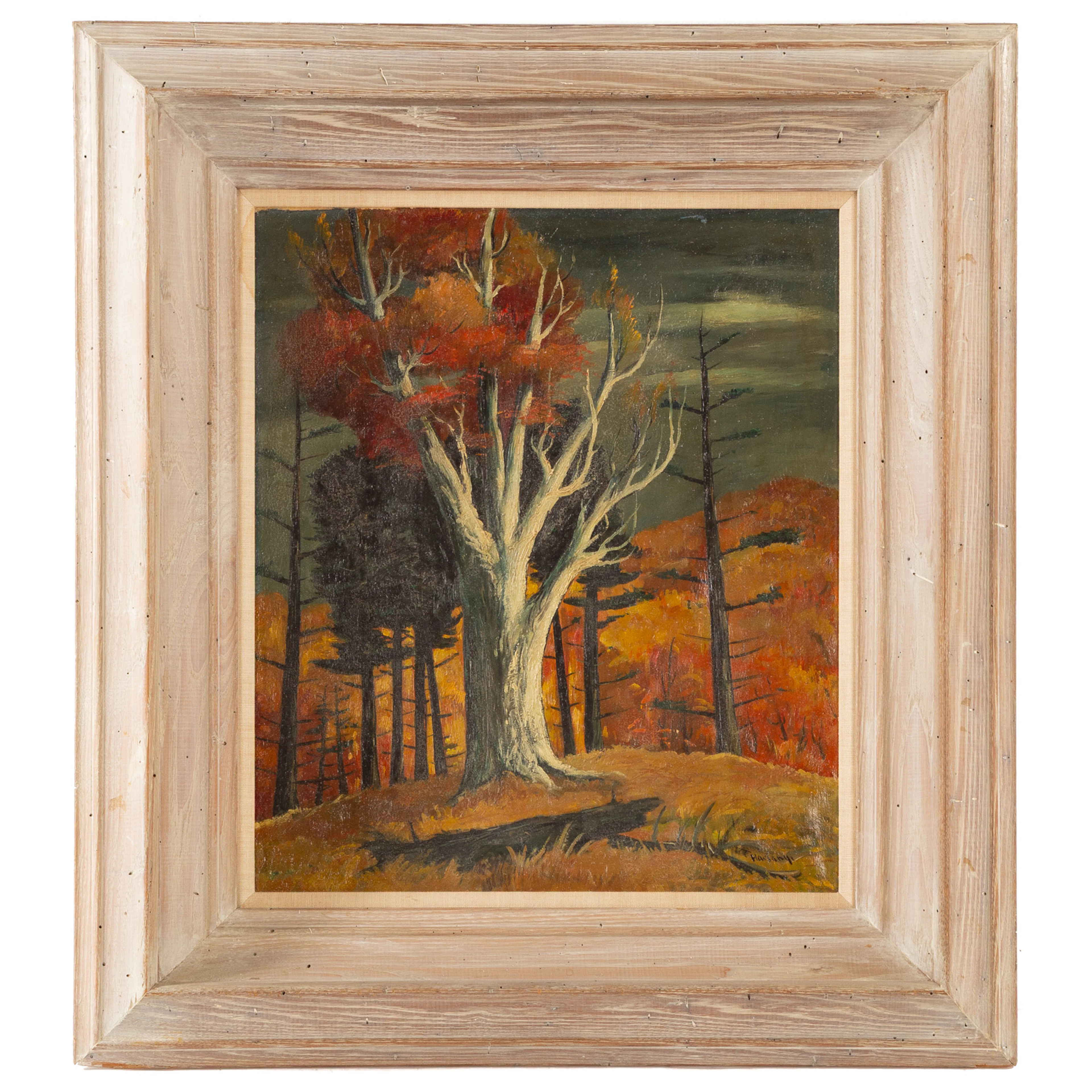 Charles Harsanyi. "The White Giant," oil