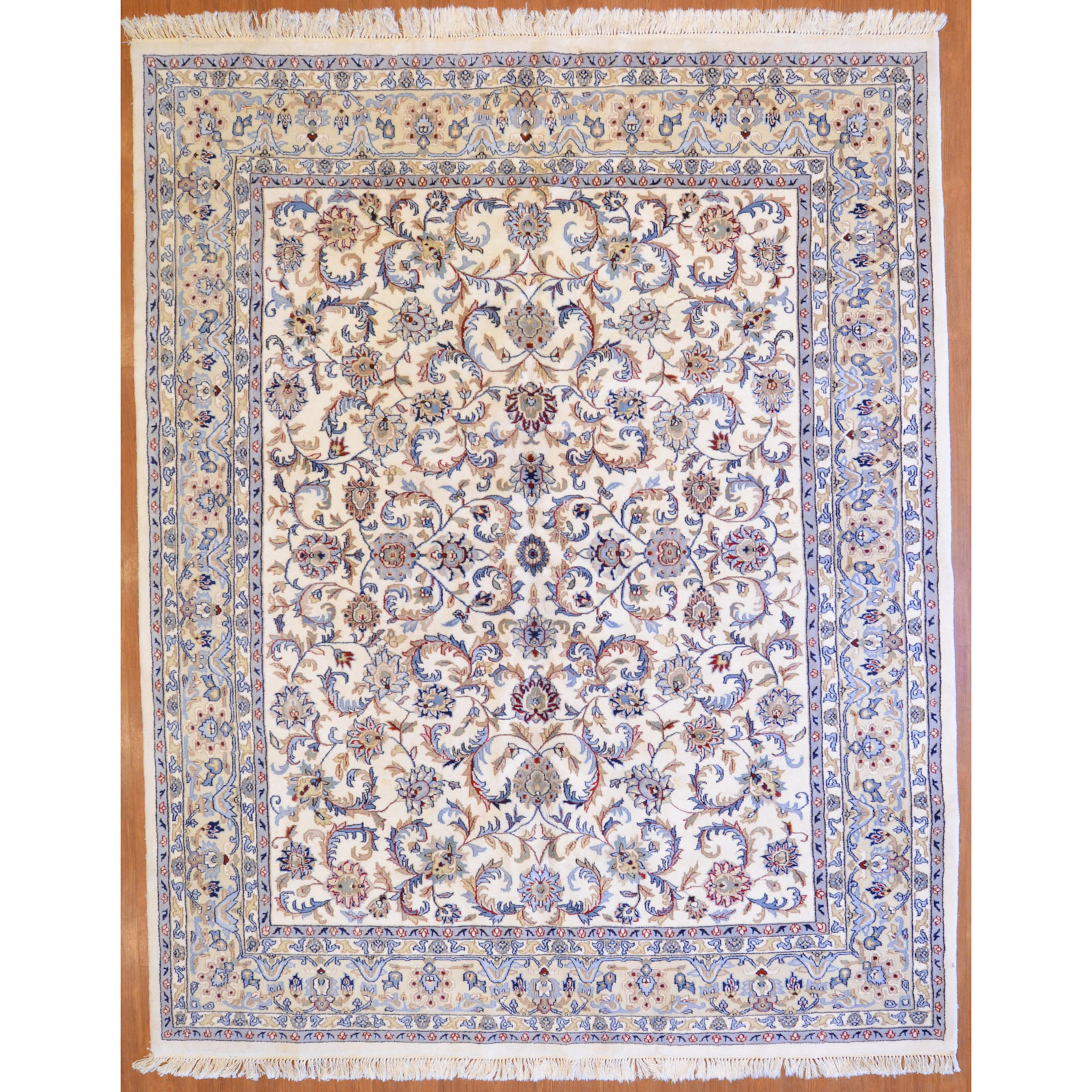 Indo Kashan Rug, India, 8 x 10