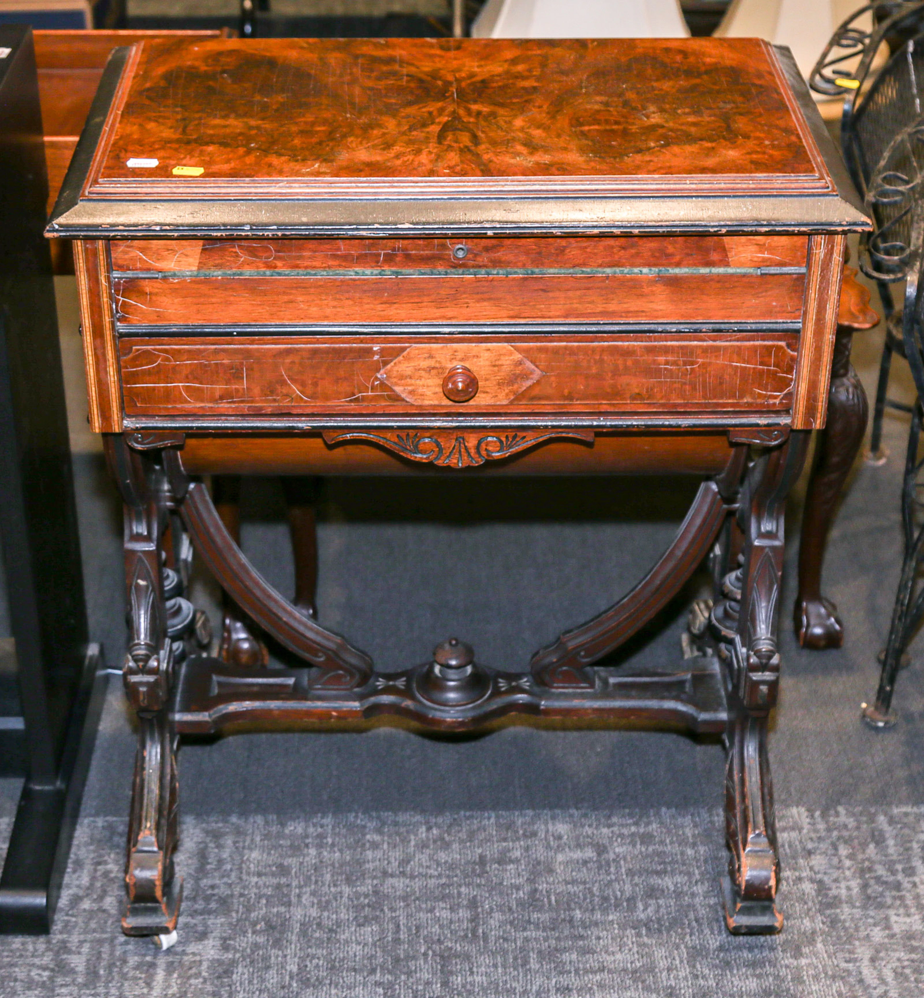 An American Renaissance Revival Dressing Table