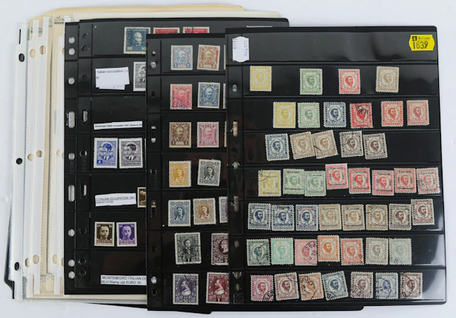 Montenegro: Postage Stamps, 1874-1945