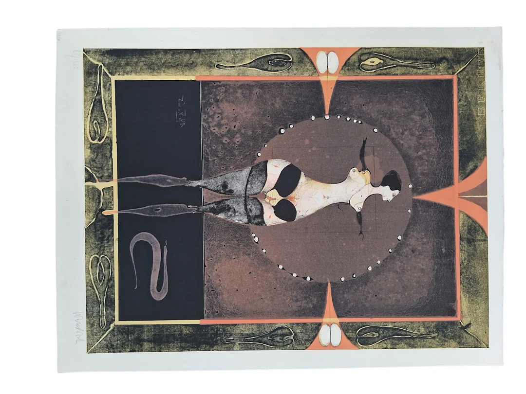 FÄRGLITOGRAFI, Paul Wunderlich