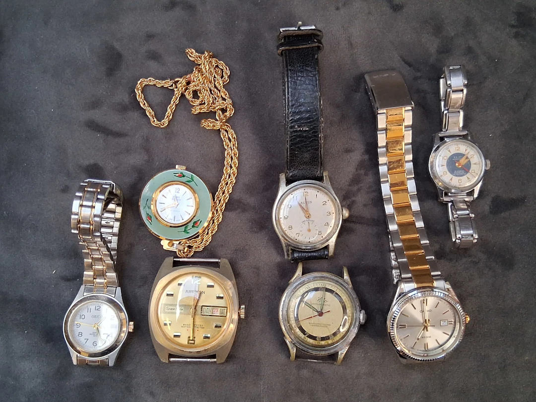 Parti armbandsur, 7 st