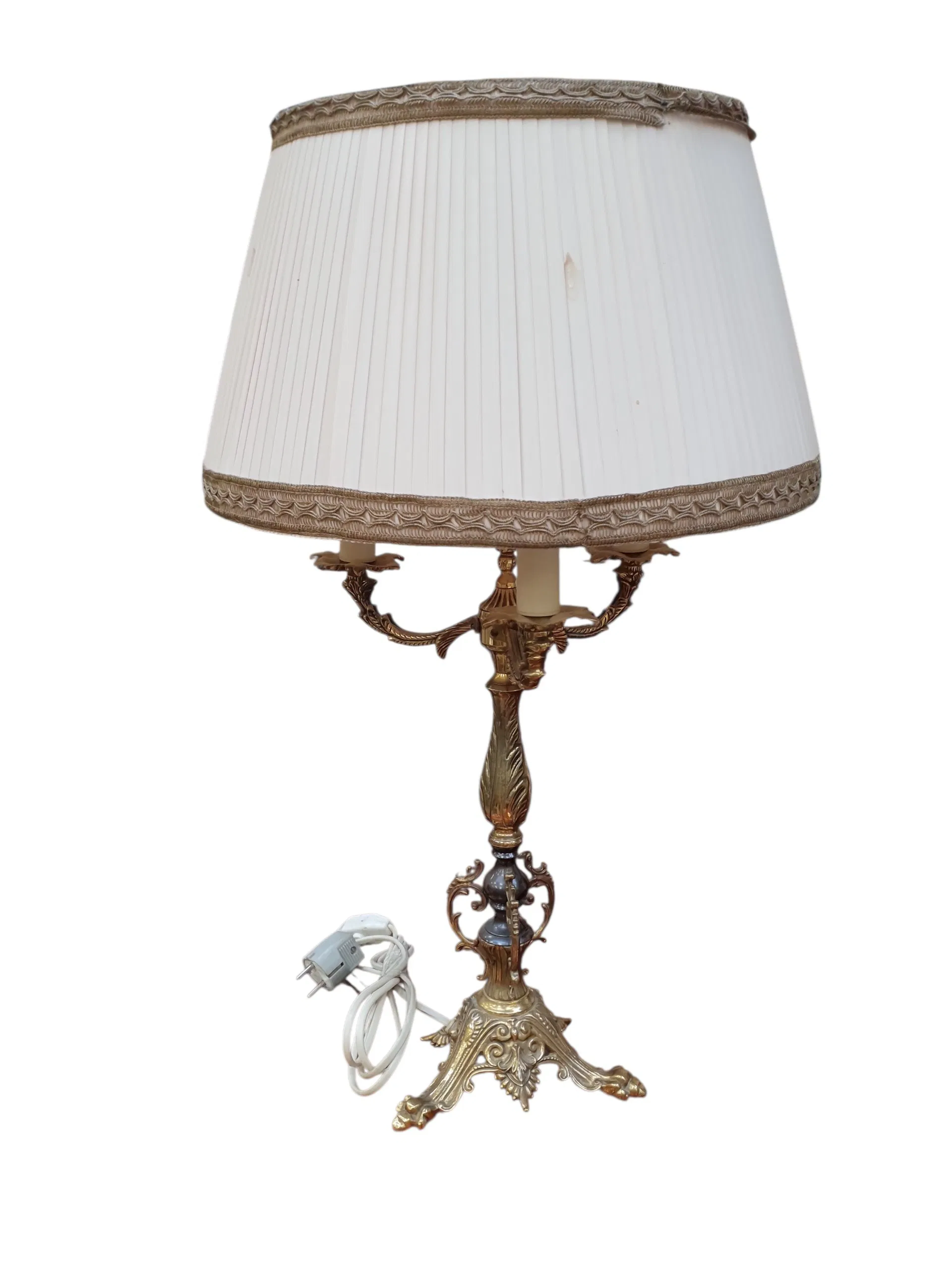 Bordslampa Mässing