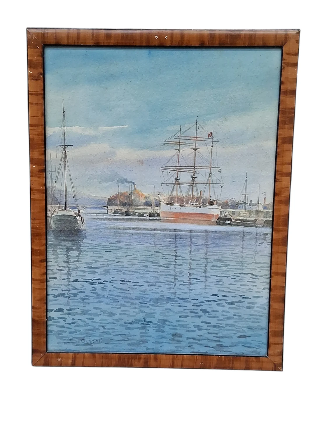 GOUACHE, okänd konstnär