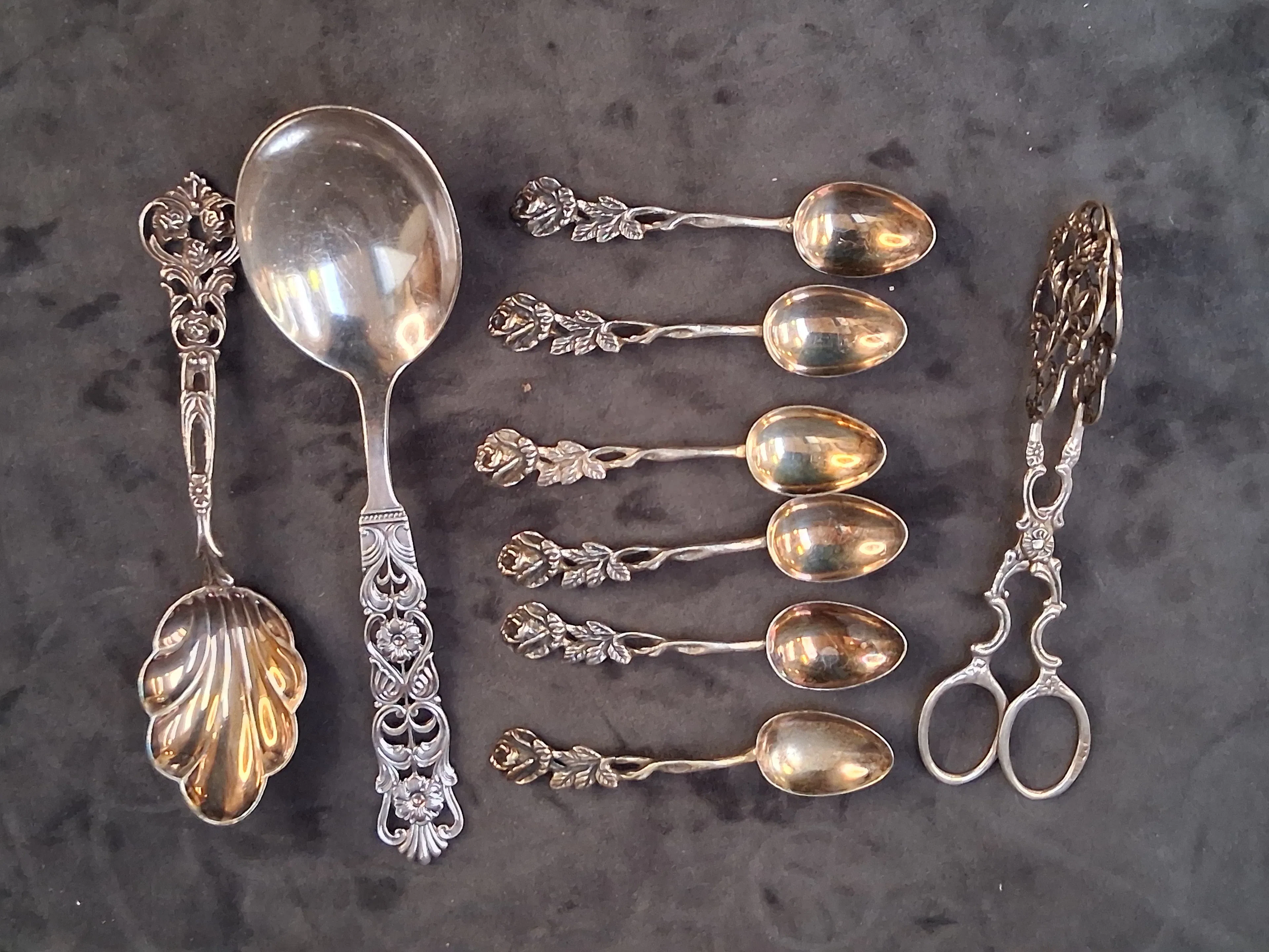 Parti silver, bestick mm