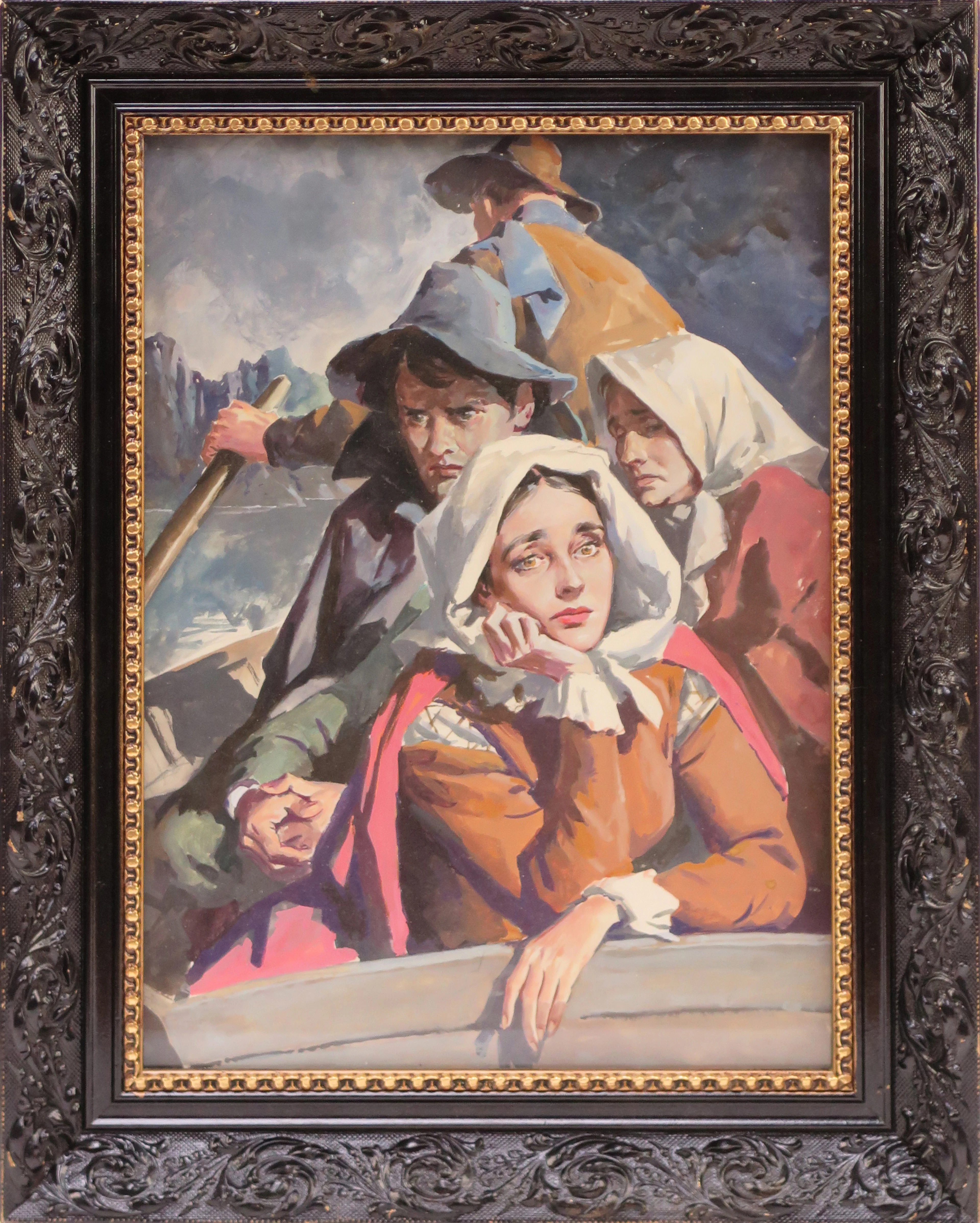 GOUACHE, okänd italiensk konstnär