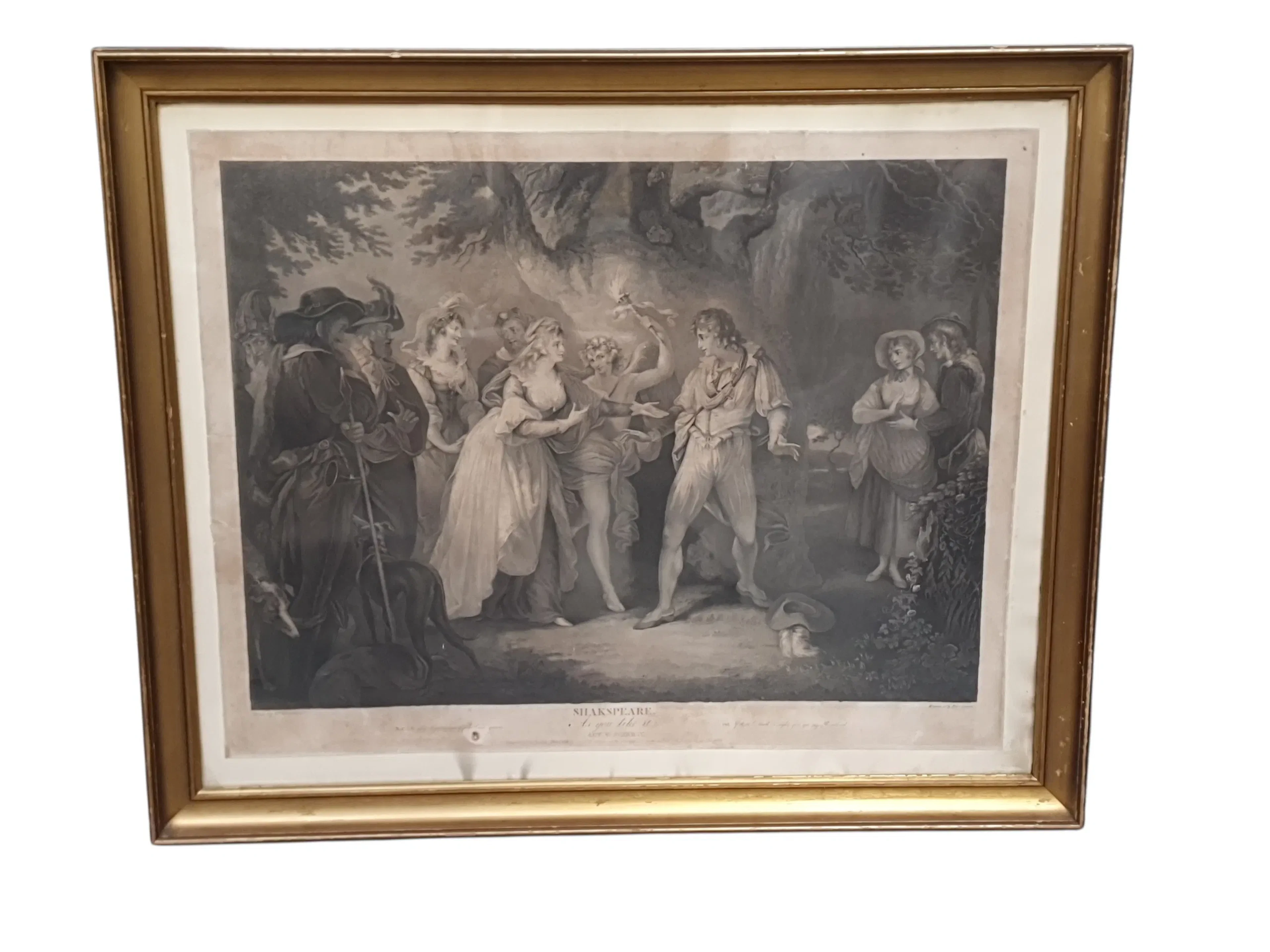 Kopparstick, Shakspeare, As you like it
