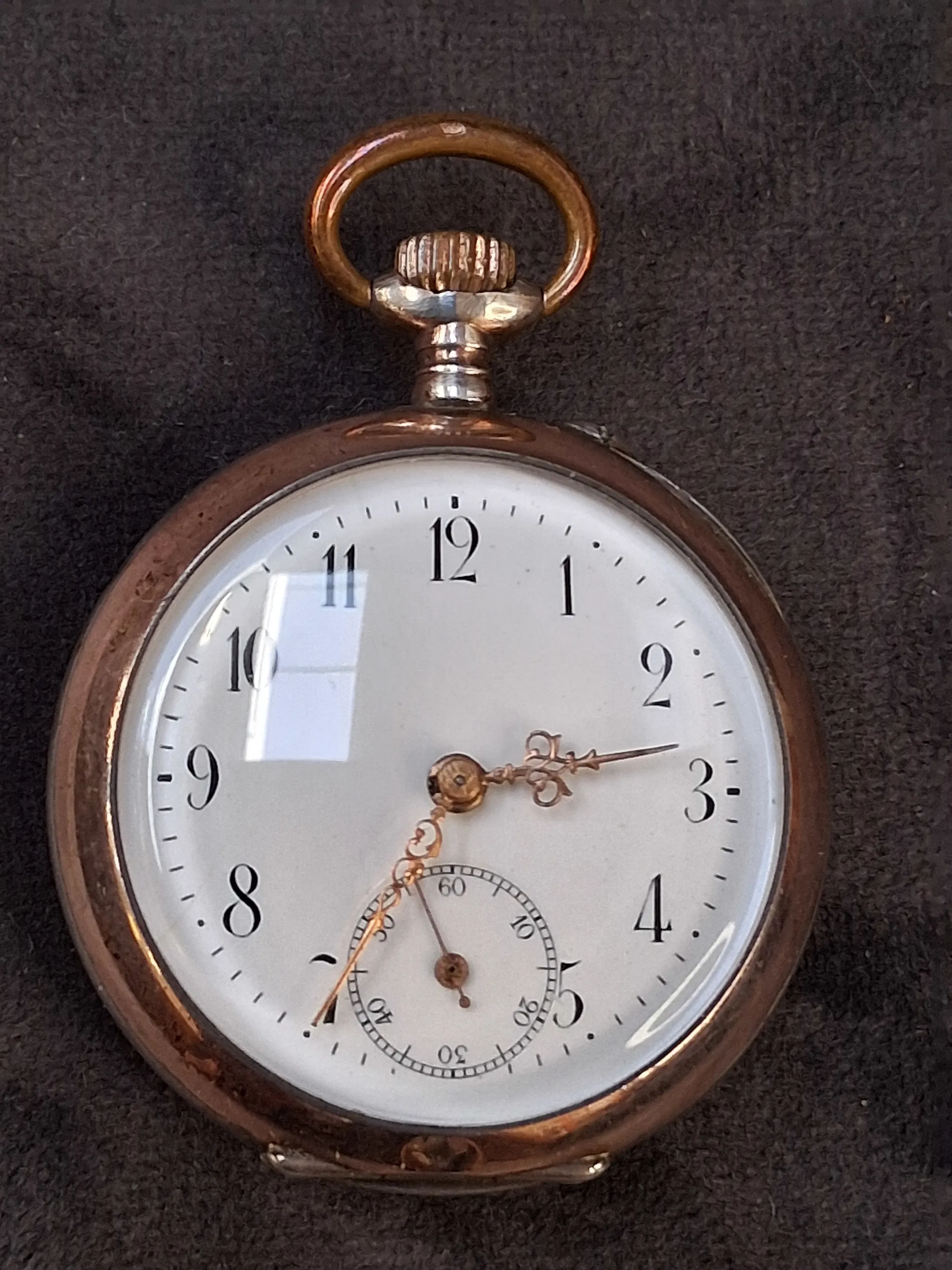 Damfickur, silver, i etui