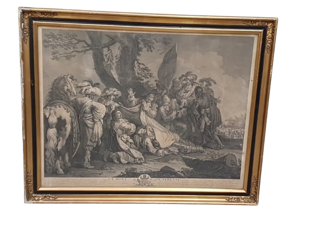 Kopparstick, La Mort de Turenne