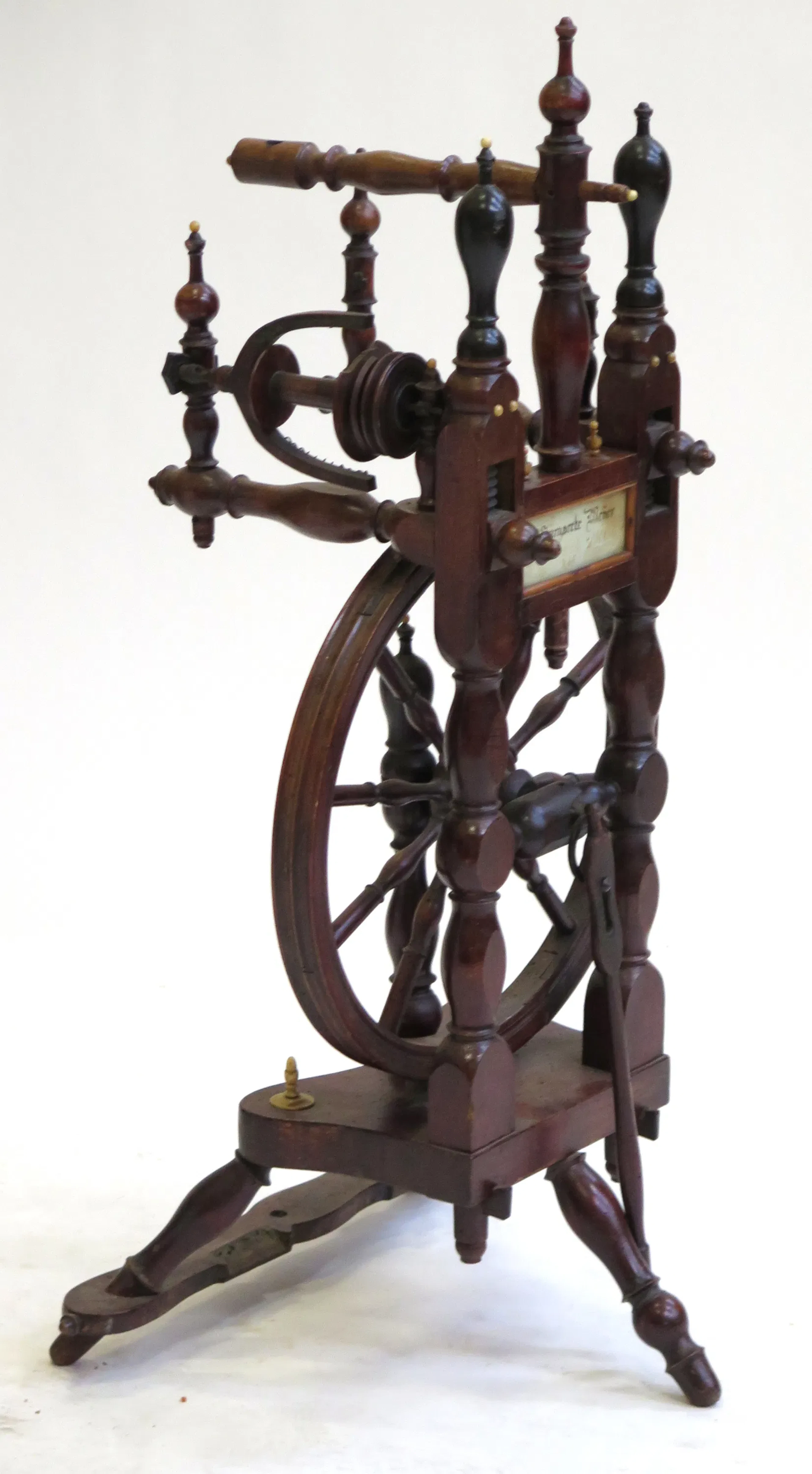 Högrock, svarvat trä, 1800-tal