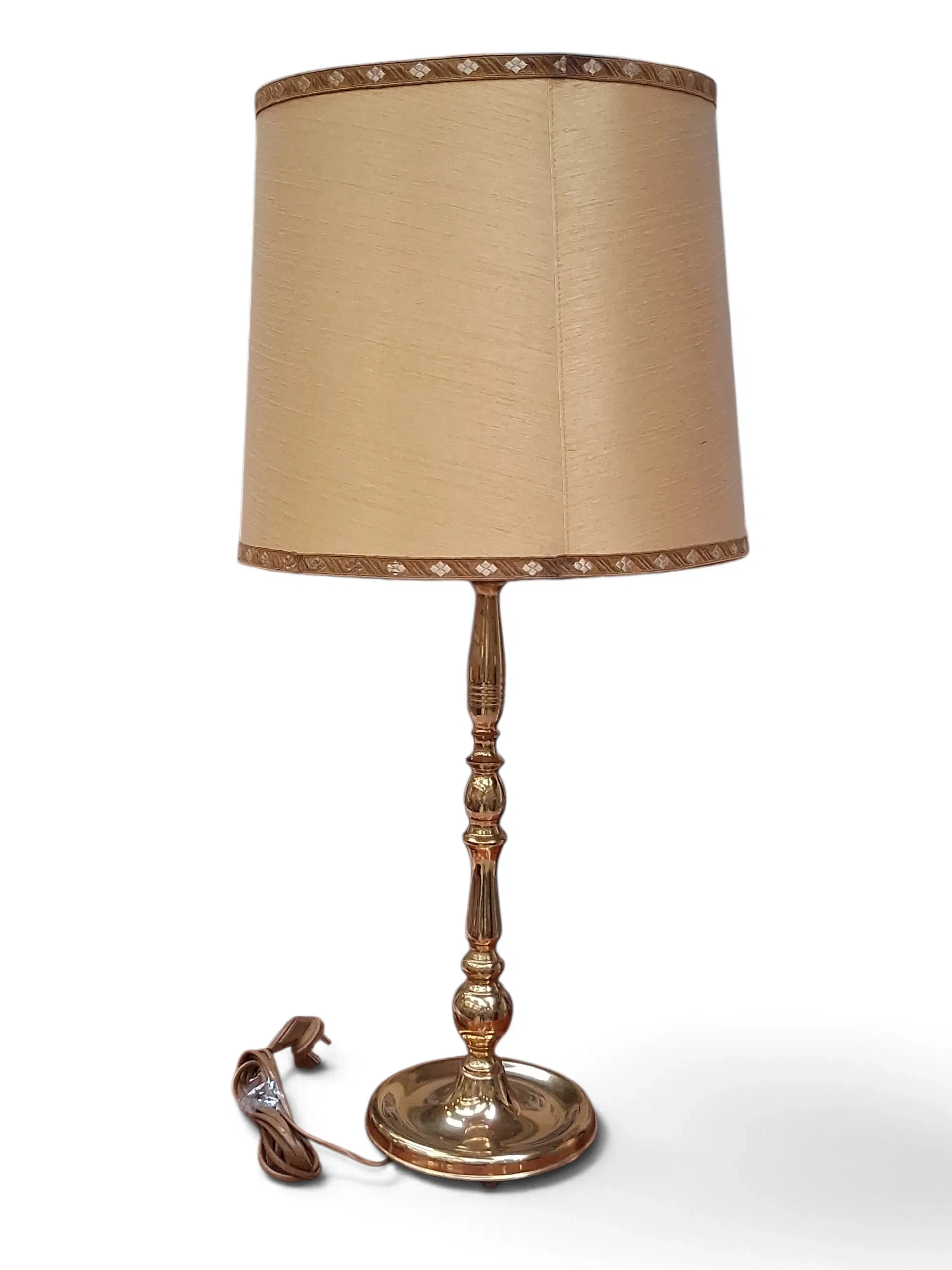 Bordslampa, mässing