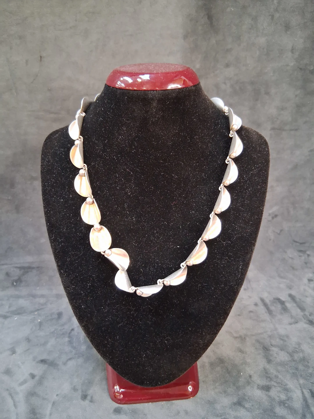 Collier, Hugo Grün, sterling silver