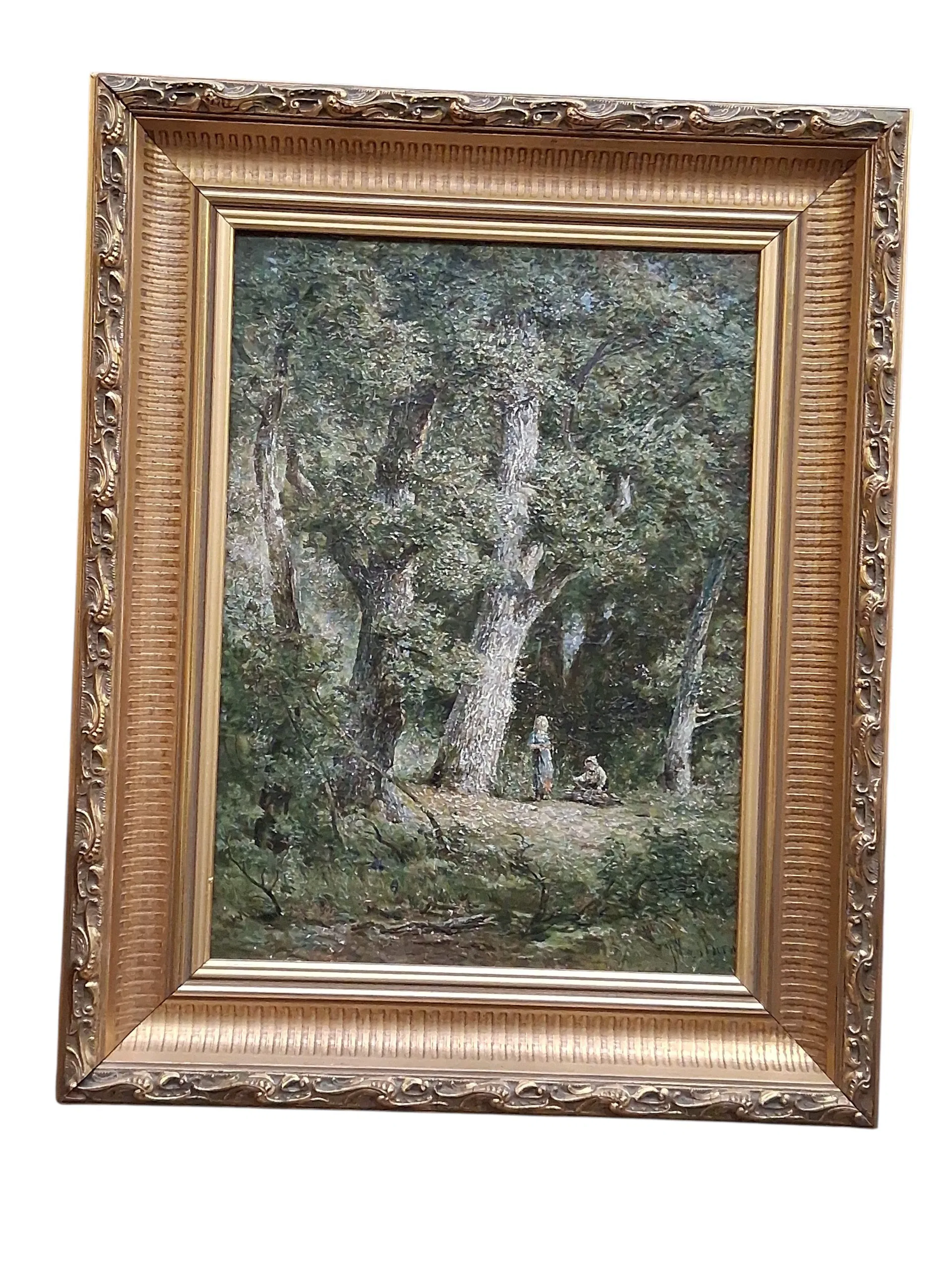 Tavla olja på duk ,Jan Wilhelm Borselen