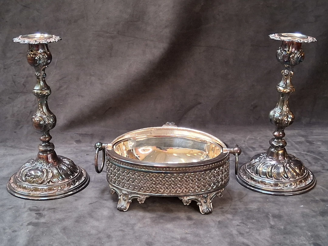 Parti nysilver, 3 delar