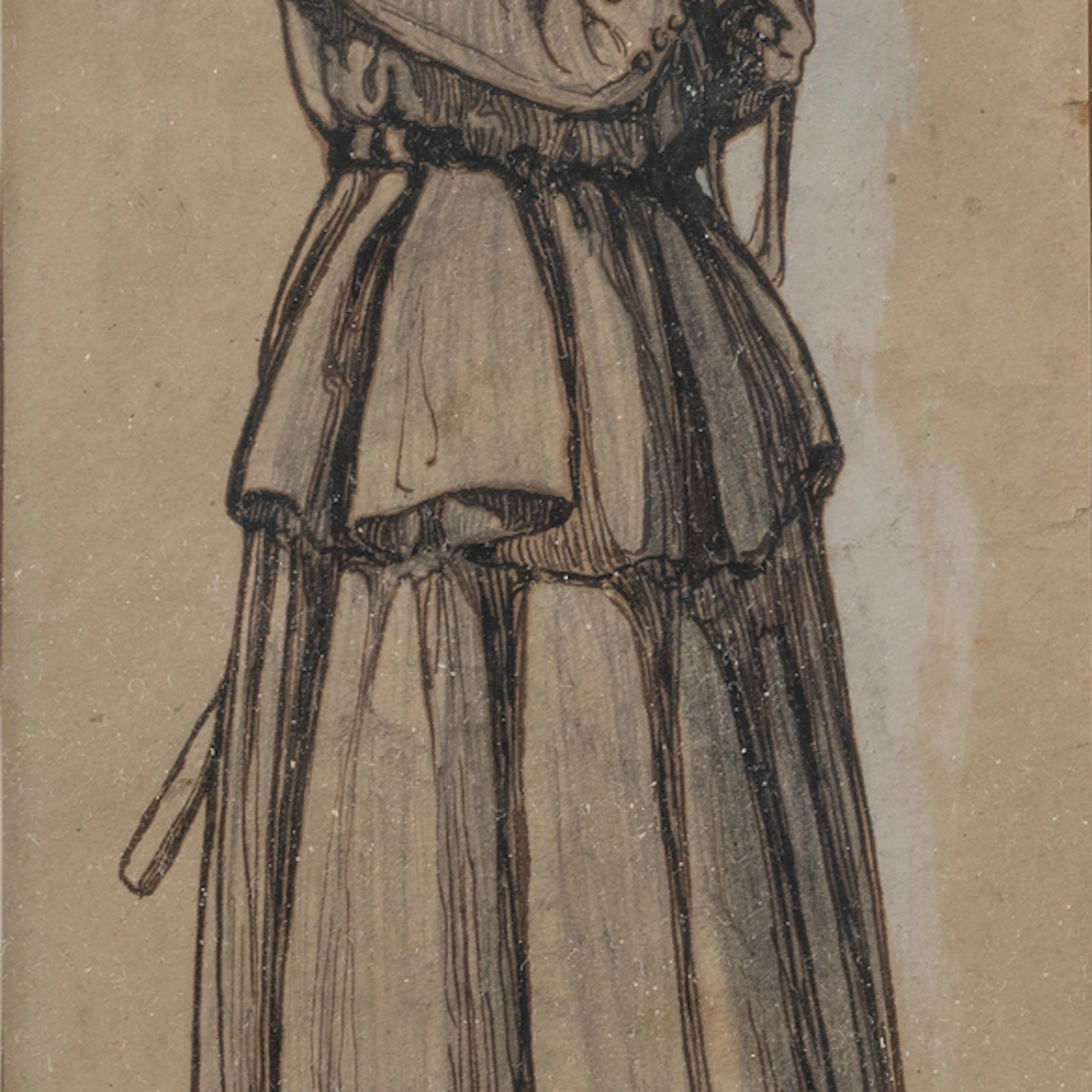 "Dama con cigarrillo" Authorship: GERARDO DE ALVEAR(1887-1964)