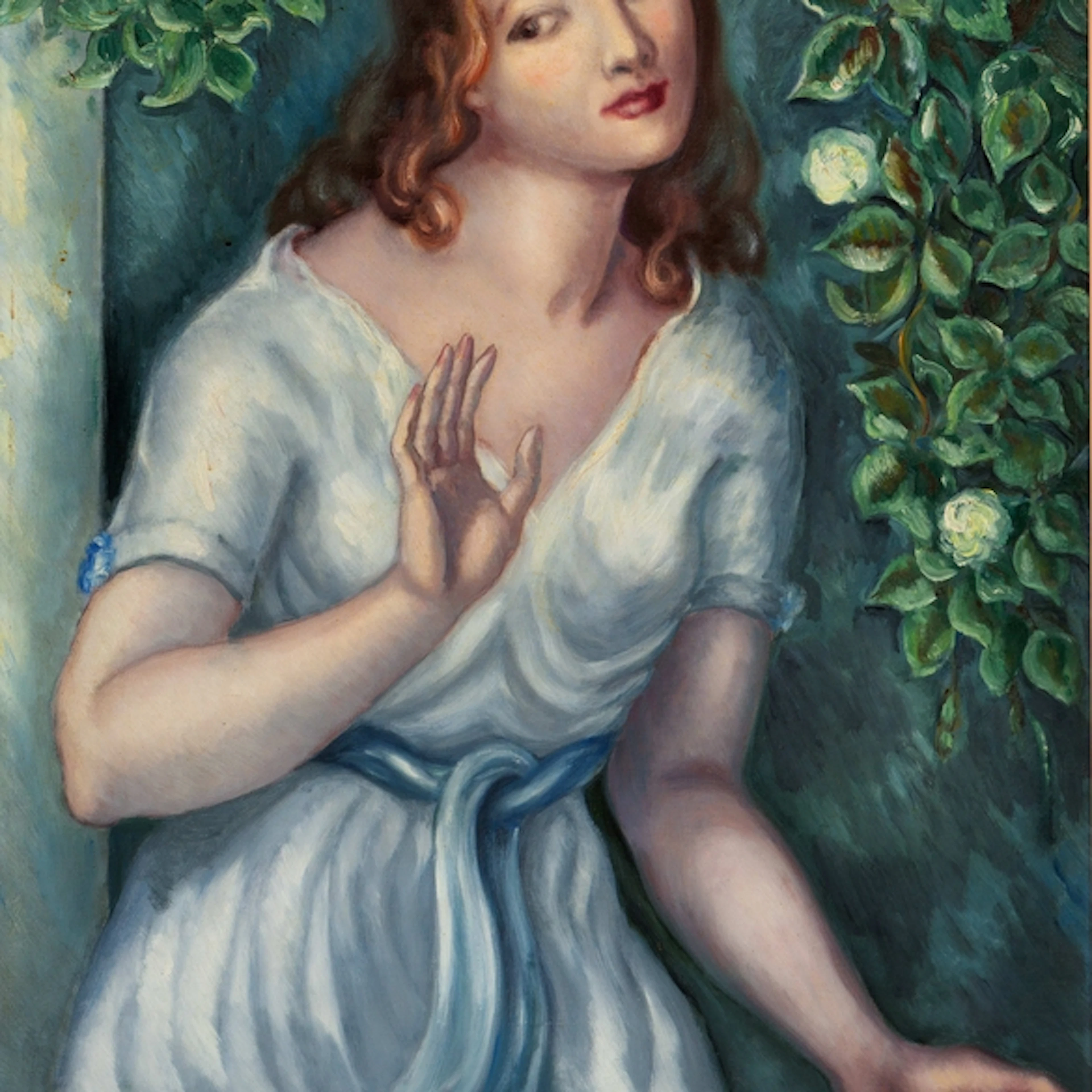 "Mujer en la Ventana" Authorship: FERNANDO GARCIA ALEGRIA (Bilbao