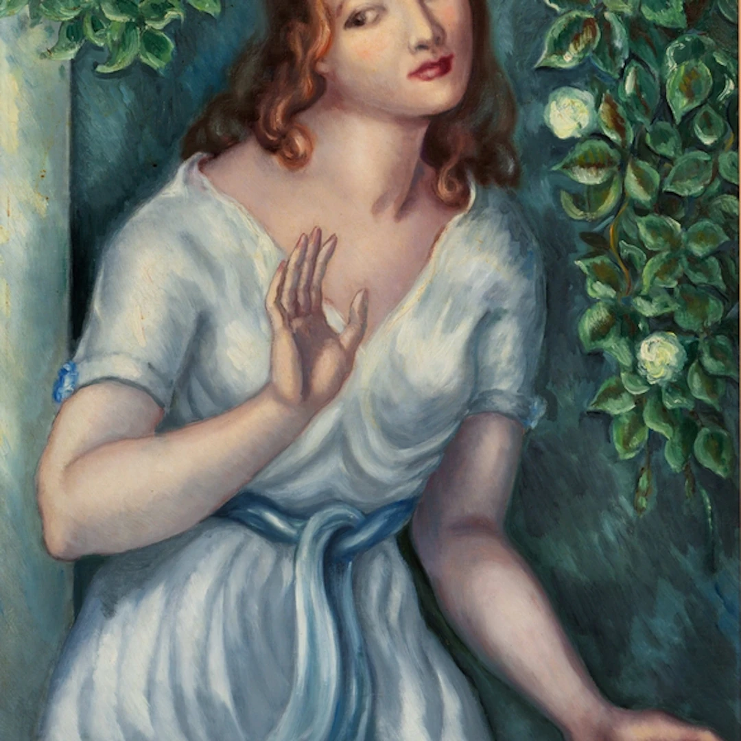 "Mujer en la Ventana" Authorship: FERNANDO GARCIA ALEGRIA (Bilbao
