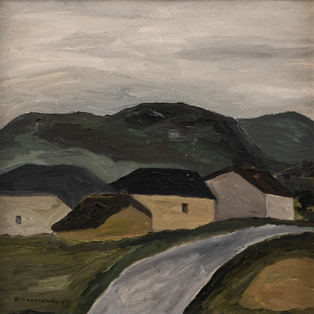 "Paisaje" Authorship: CARLOS BIZCARRONDO (San Sebastián, 1935 - 2025)