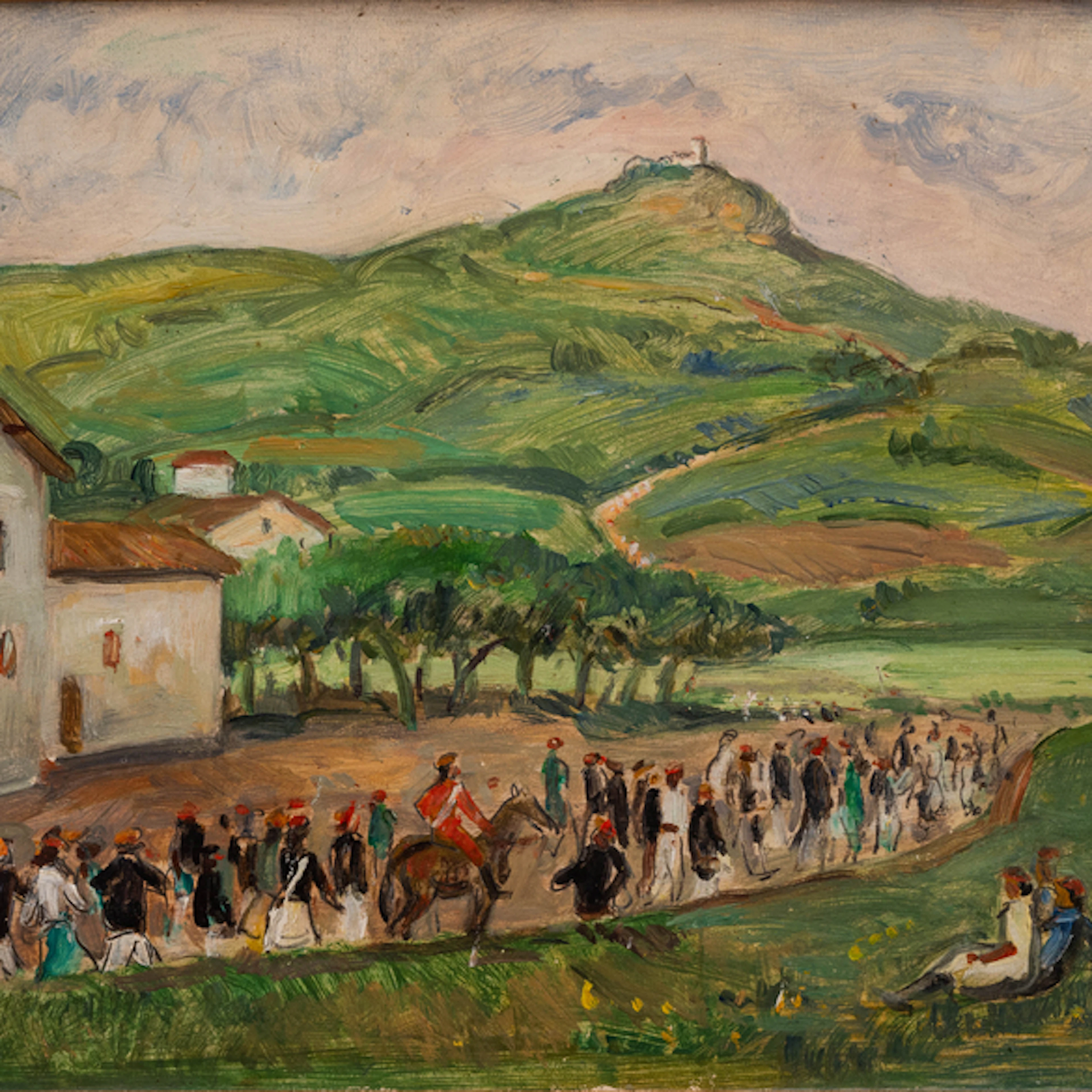 "Desfile del Alarde de San Marcial " Authorship: GASPAR MONTES ITURRIOZ