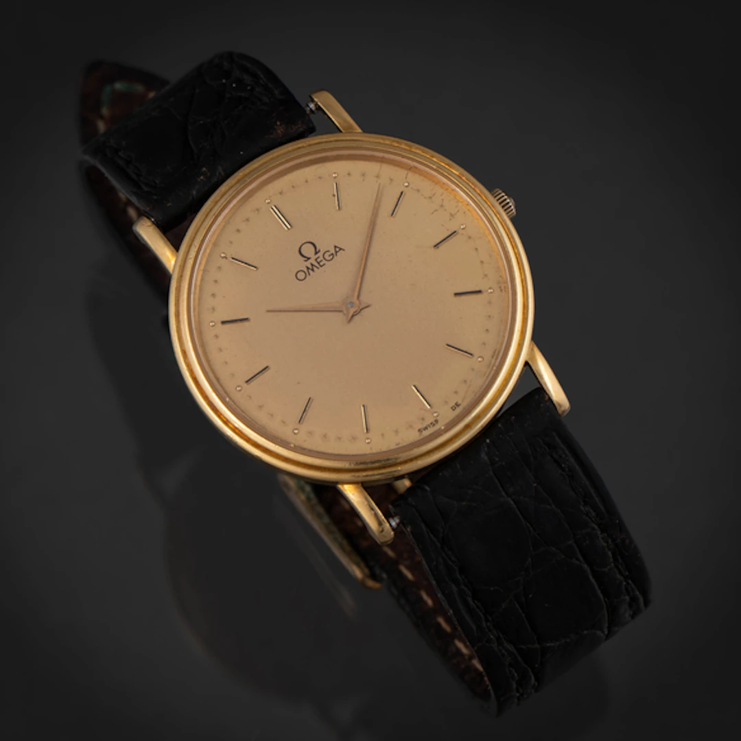 Omega, Reloj en oro amarillo de 18 kt