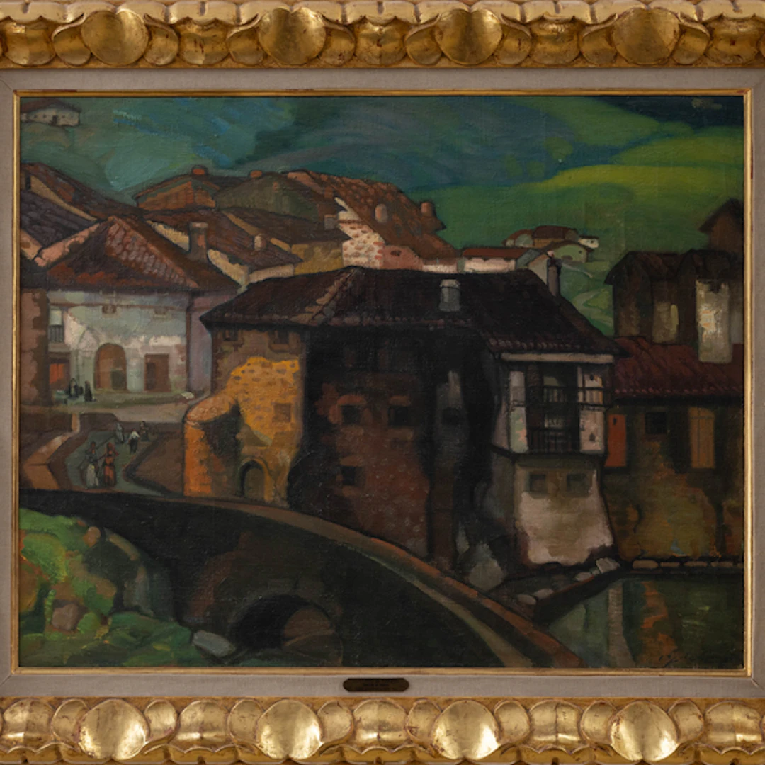 "Aguadoras en Oñate" Authorship: GUSTAVO DE MAEZTU (Vitoria, 1887-