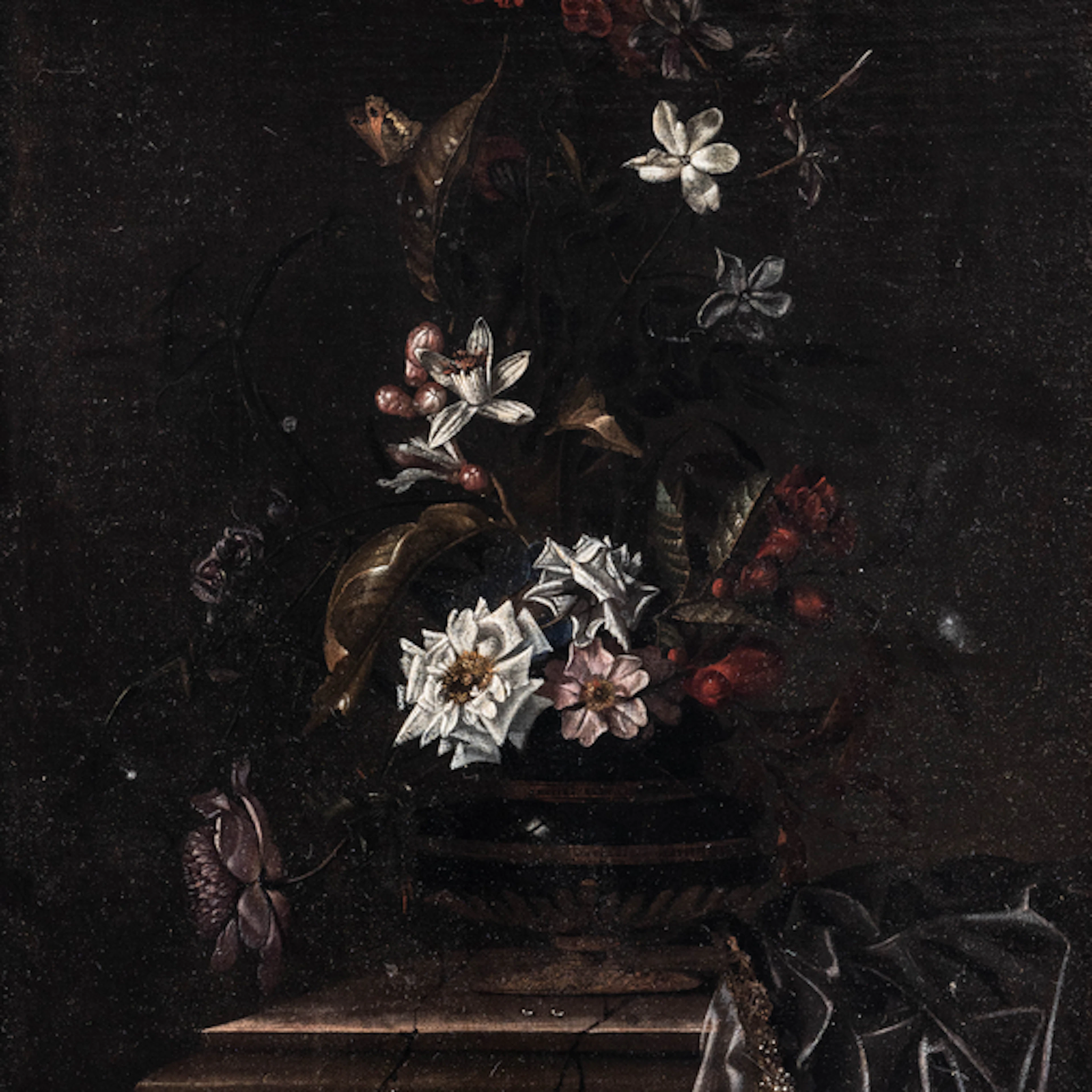 "Bodegón de flores" Authorship: ESCUELA HOLANDESA DEL SIGLO XVII-XVIII