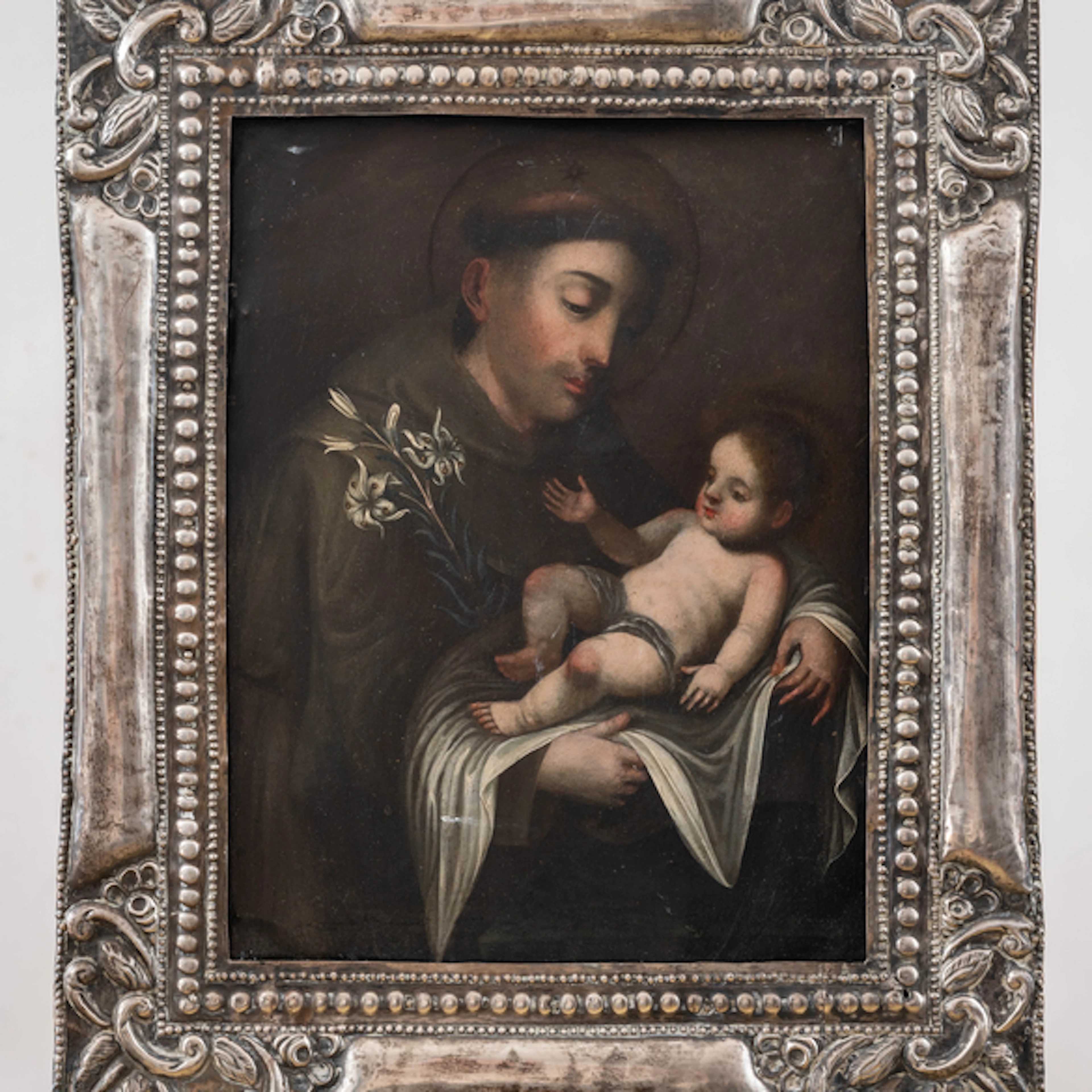 "San Antonio de Padua" Authorship: ESCUELA ESPAÑOLA DEL SIGLO XIX