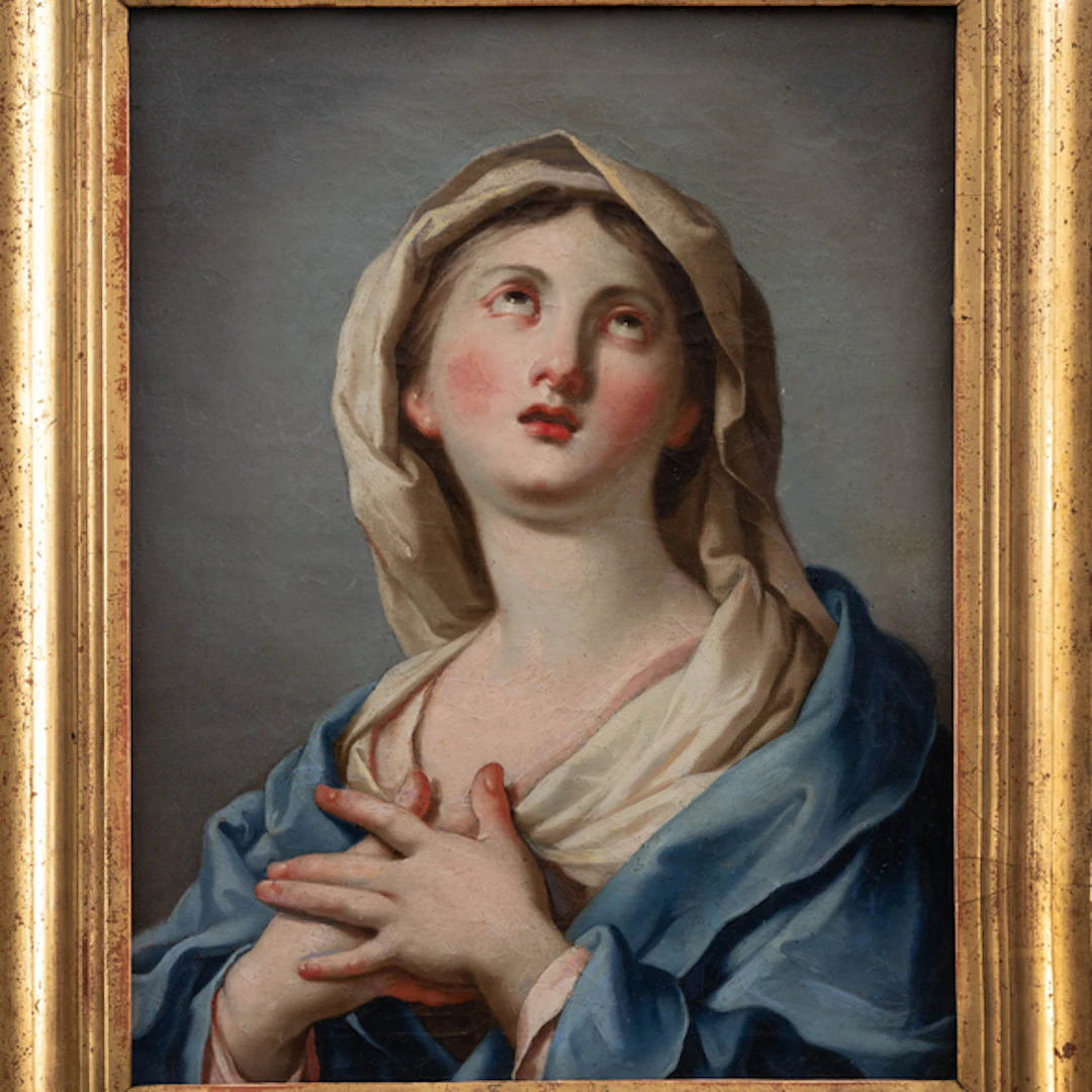 "Virgen Dolorosa" Authorship: ESCUELA ITALIANA DEL SIGLO XVIII
