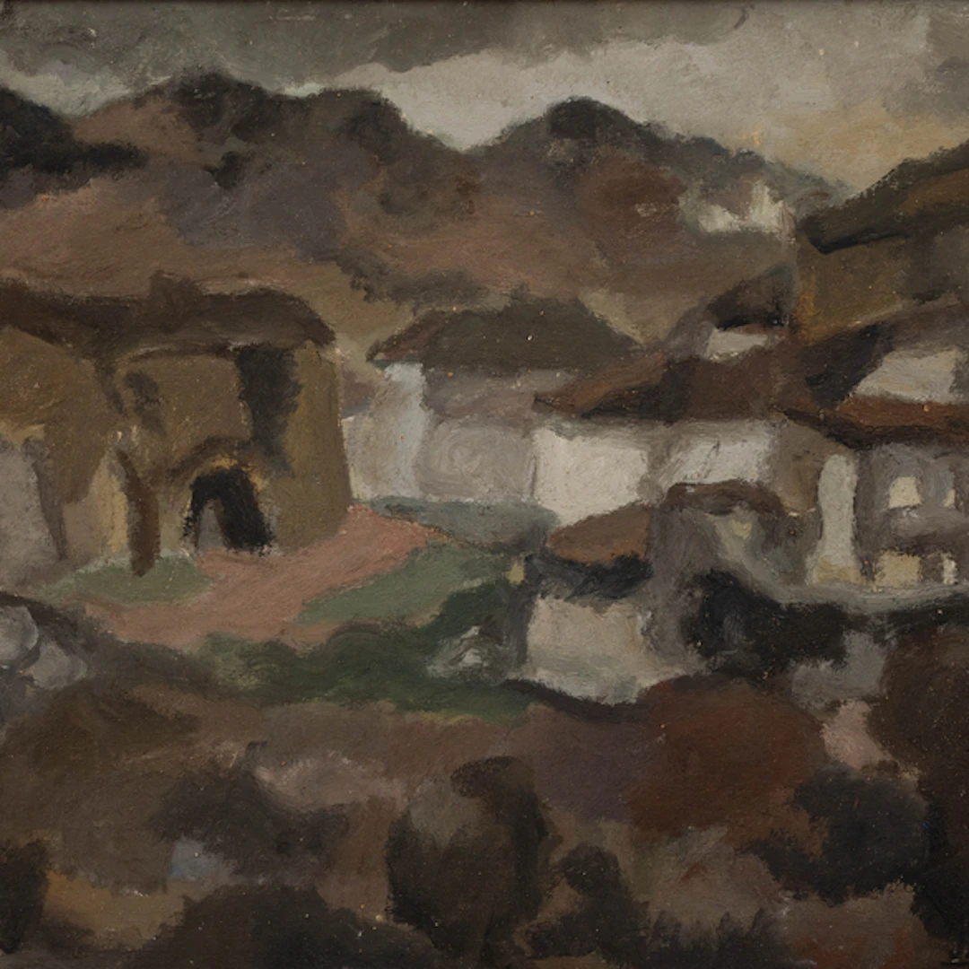 "Paisaje de Asiáin" (Navarra) Authorship: JAVIER AROCENA (San Sebastián