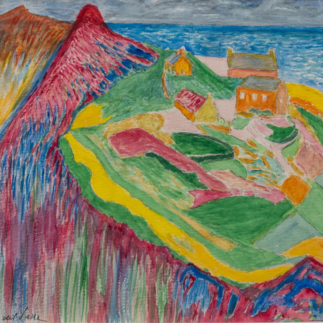 "Paisaje" Authorship: ADRIANO DEL VALLE (Sevilla, 1895-Madrid, 1957)