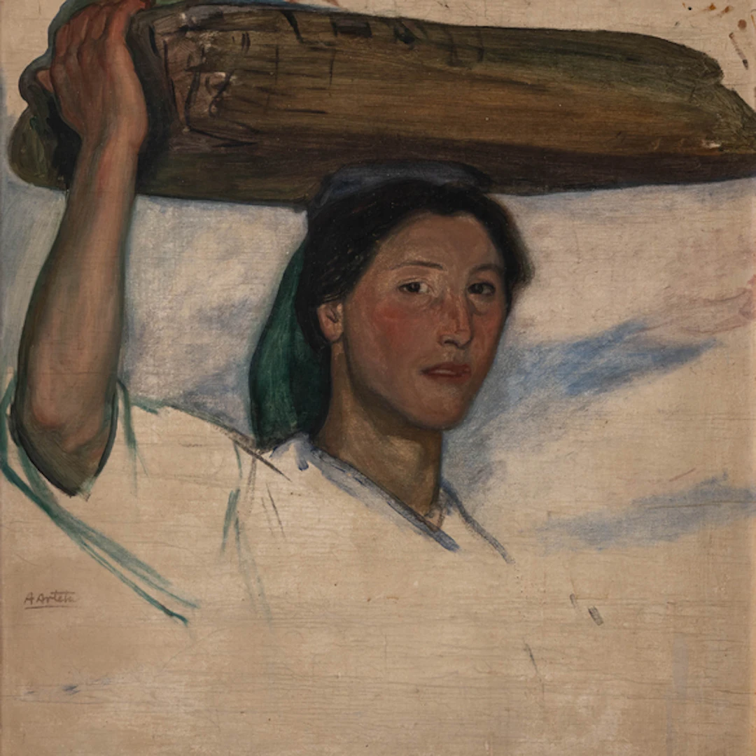 "Sardinera" Authorship: AURELIO ARTETA(Bilbao, 1879-1940)