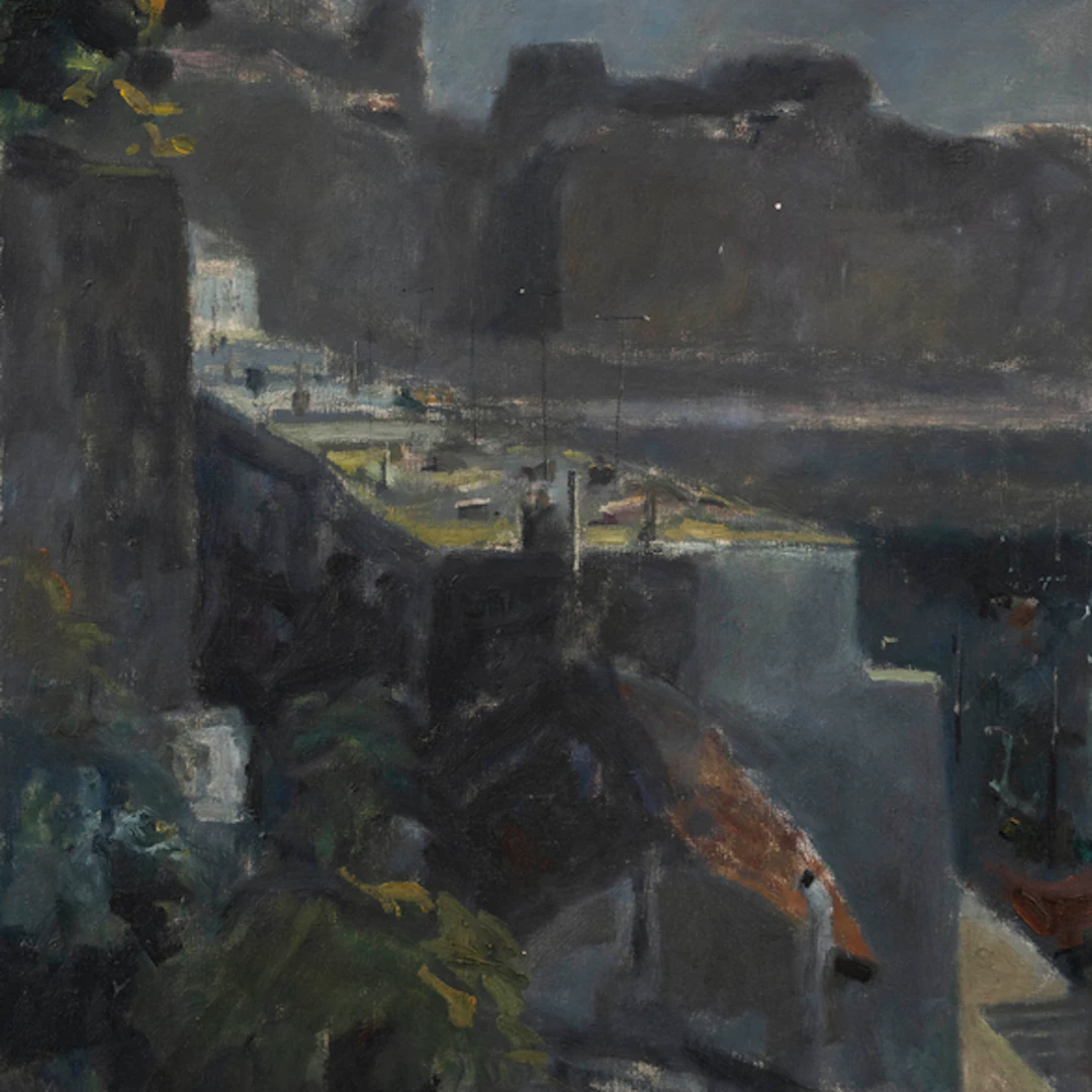"Vista del puerto de San Sebastián" Authorship: MIGUEL ÁNGEL ÁLVAREZ