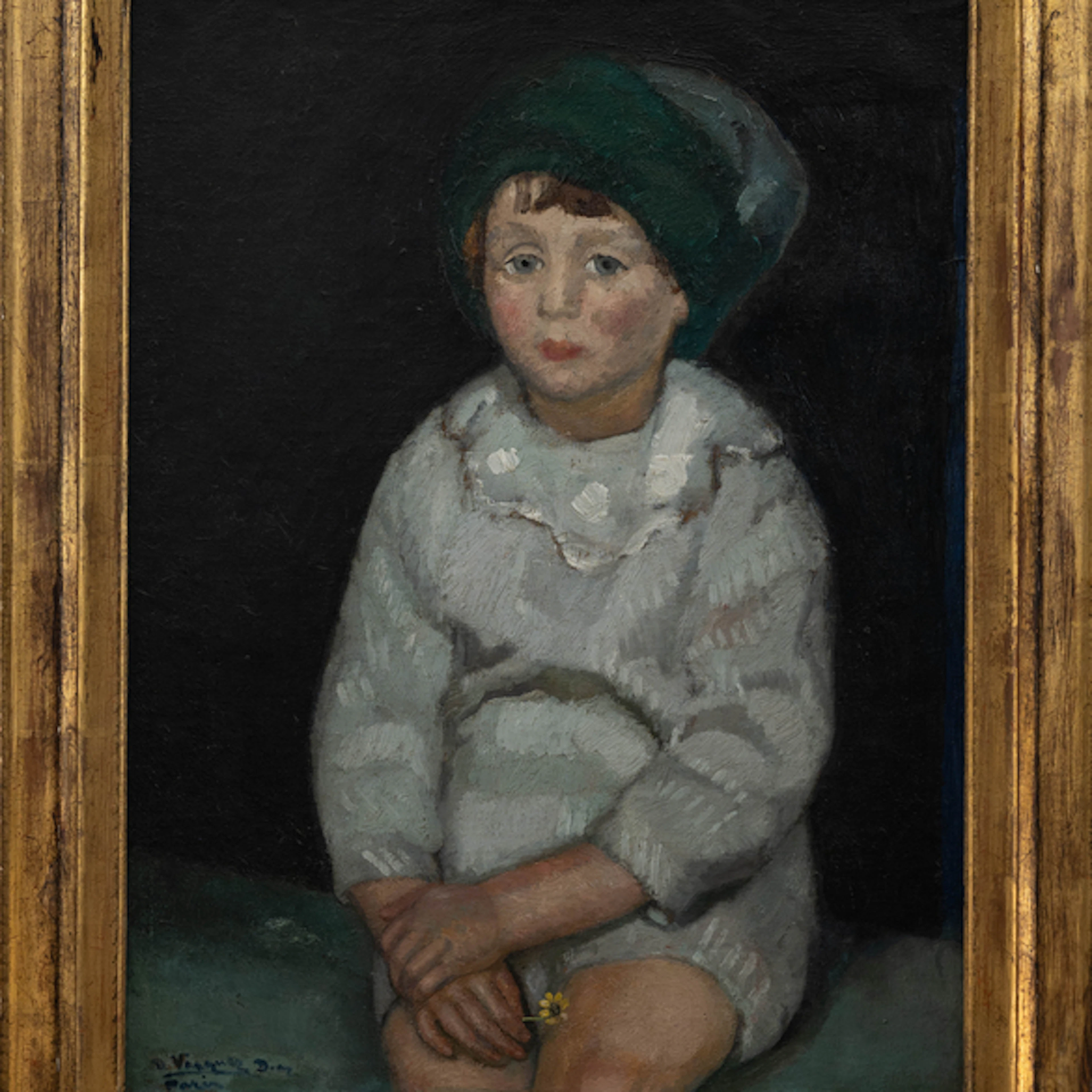 "Rafaelito del gorro verde" Authorship: DANIEL VAZQUEZ DIAZ (Nerva, 1882-1969)