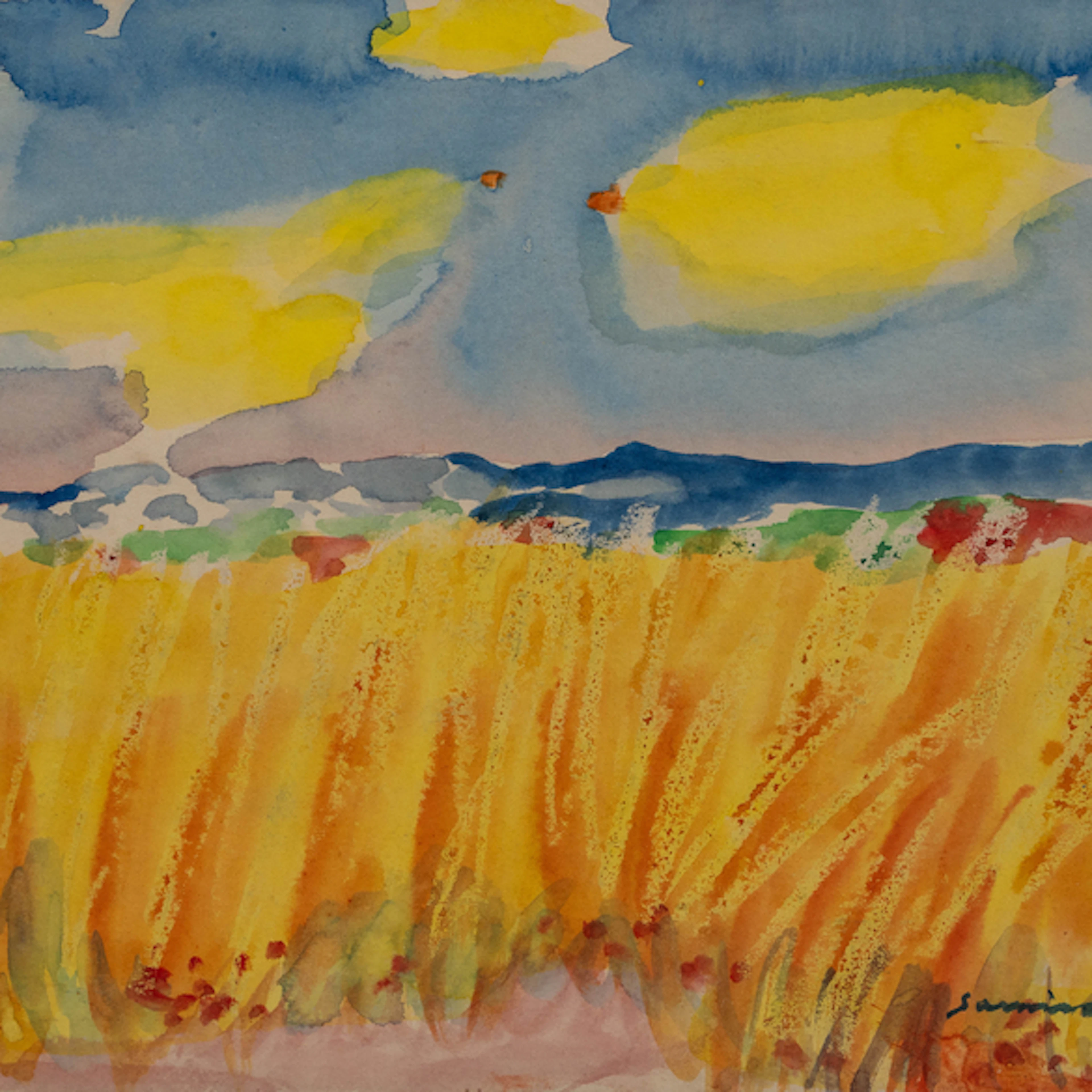 "Paisaje" Authorship: RAMÓN SANVINSENS(1917-1987)