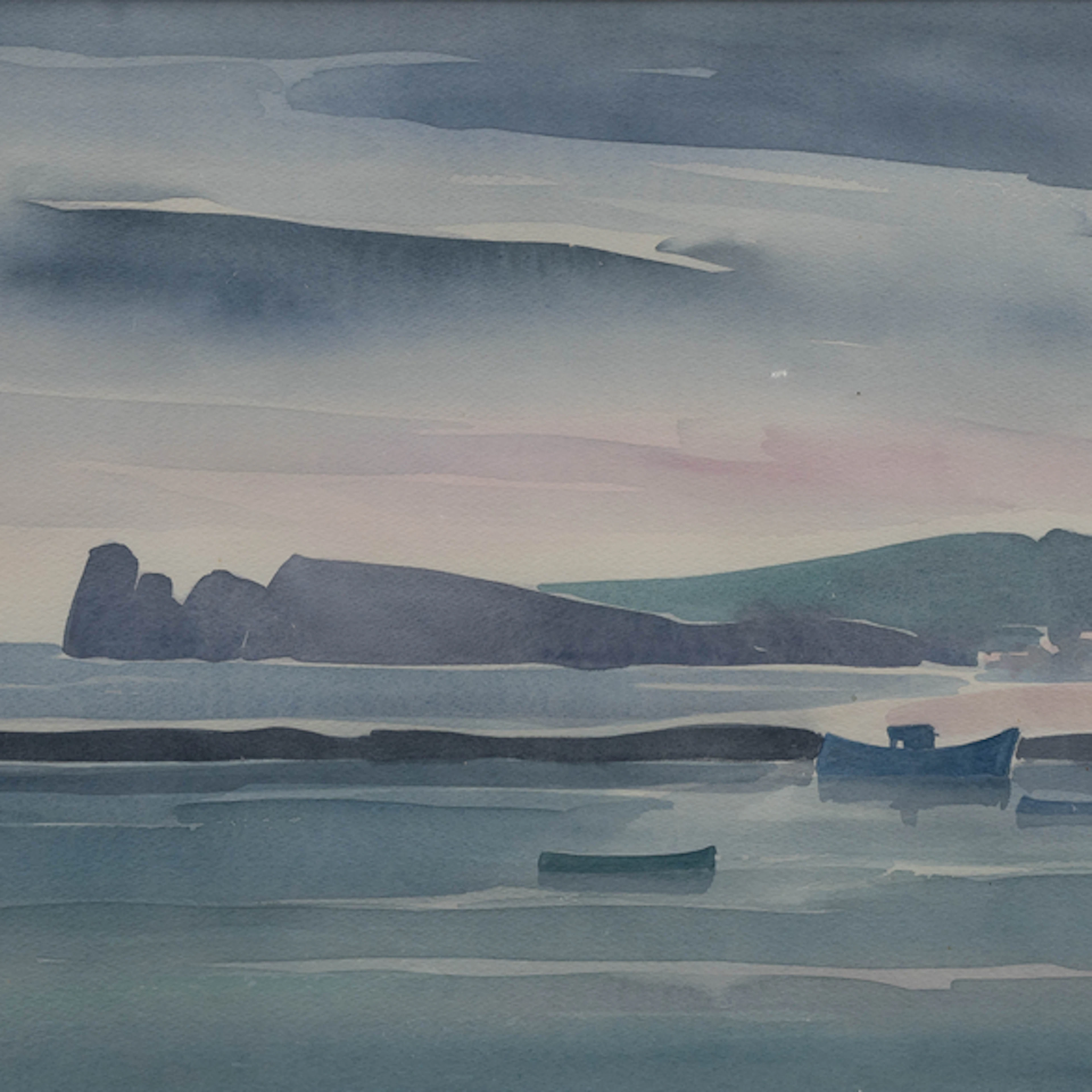 "Vista de las gemelas" Authorship: JAVIER SAGARZAZU (Hondarribia, 1946)