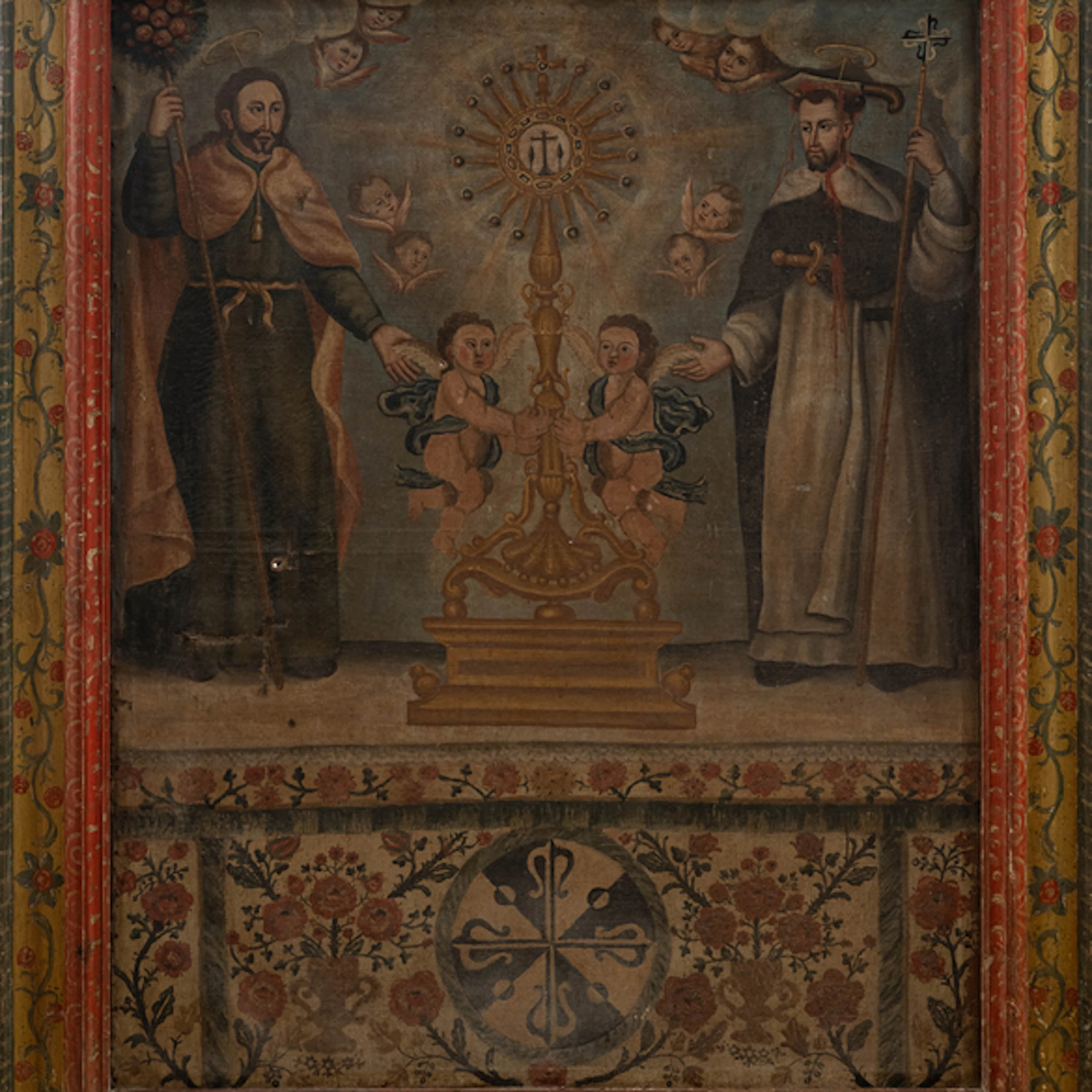 "Martírio de San Pedro" Authorship: ESCUELA NOVOHISPANA DEL SIGLO XVIII