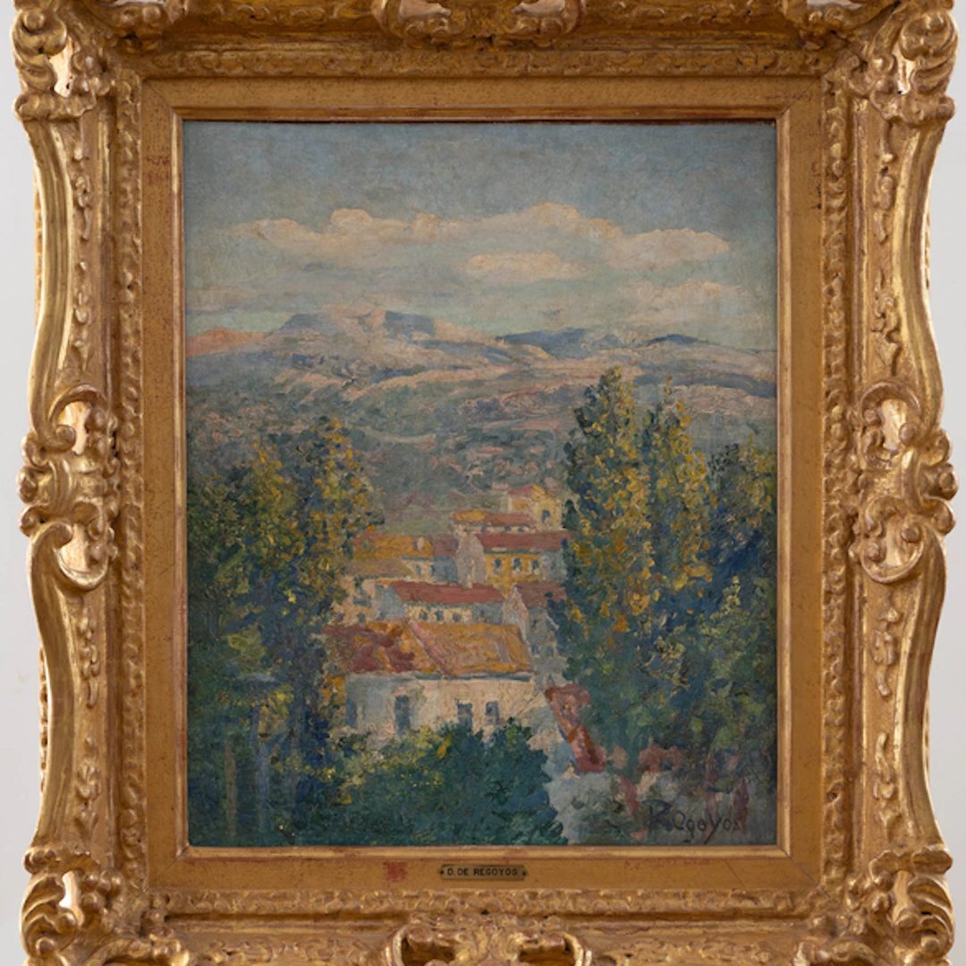 "Proximidades de Olot" Authorship: DARÍO DE REGOYOS (Ribadesella, 1857-1913)