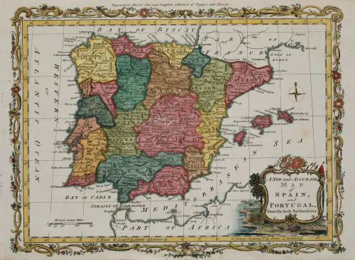 mapa-en-peque-o-formato-de-los-reinos-de-espa-a-y-portugal-barnebys