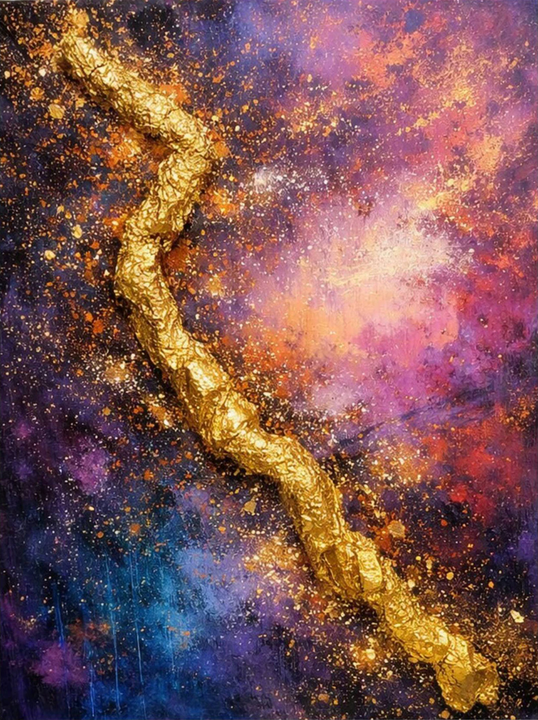 María Moreno "Cosmic Column" 2025)